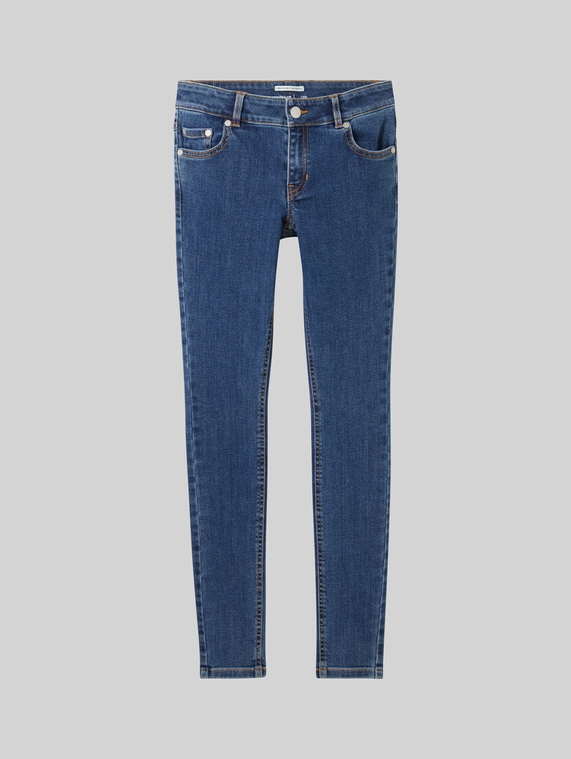 Lissie Skinny Jeans von Teen Girls, Used Mid Stone Blue Denim
