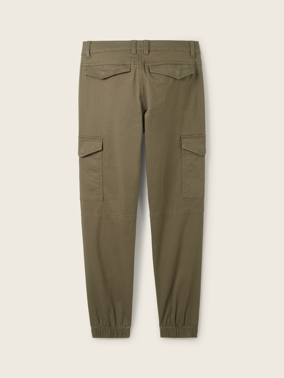 Cargo Hose mit aufgesetzten Taschen - Dusty Olive Green