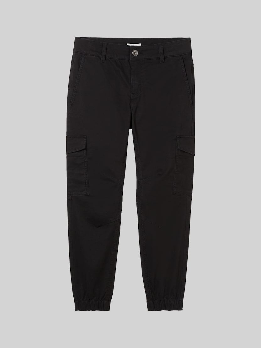 Cargo Hose mit aufgesetzten Taschen von Teen Boys, Black