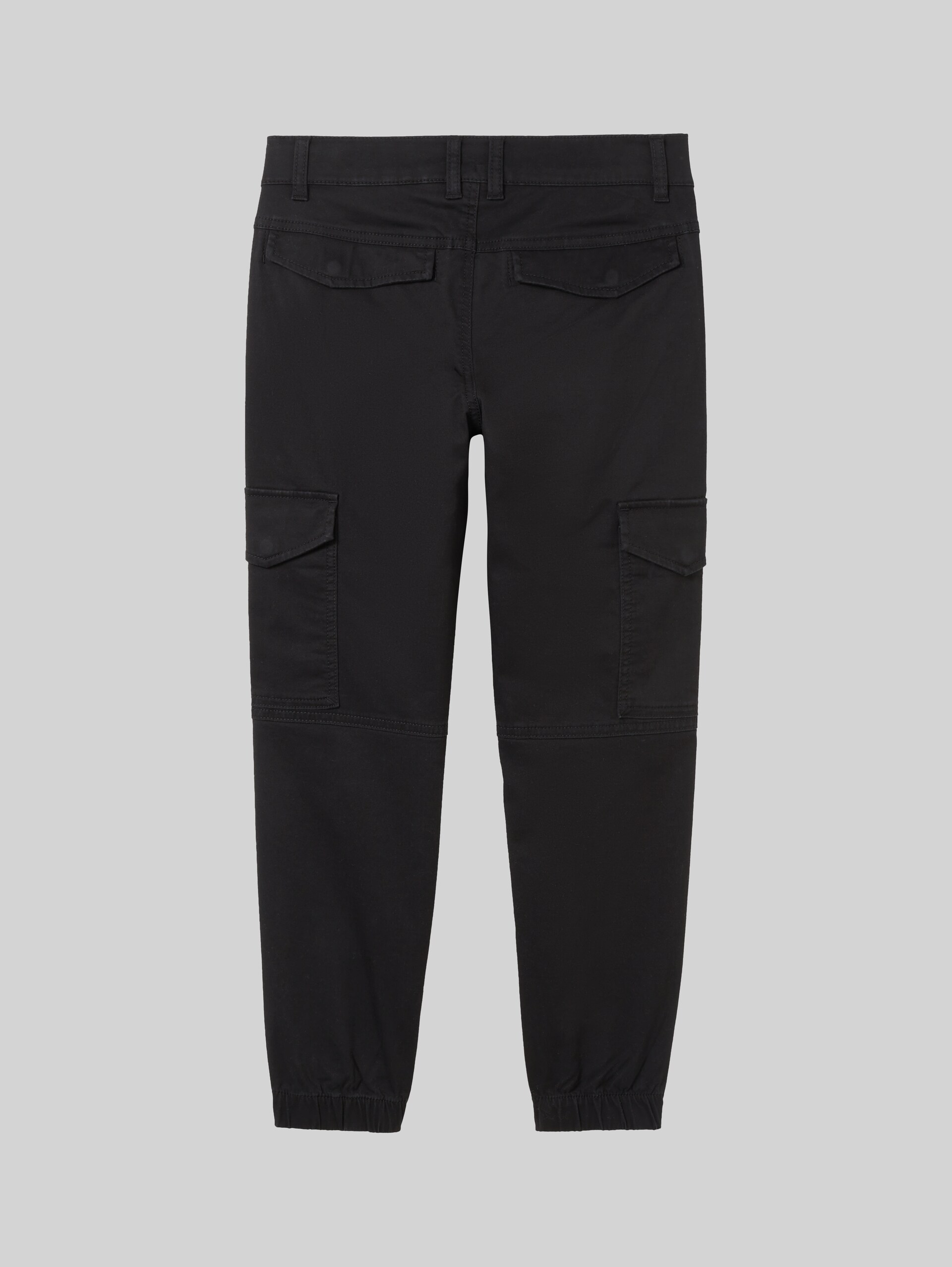Cargo trousers with patch pockets - Black