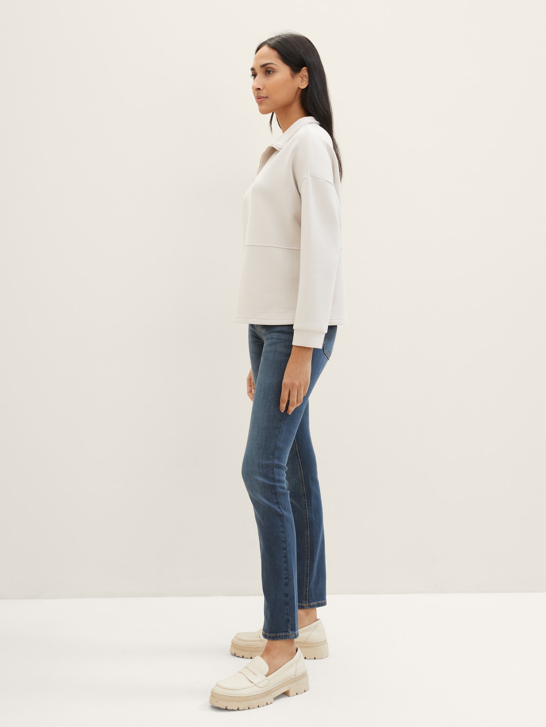 TTALEXA SLIM Jeans - mid stone wash denim