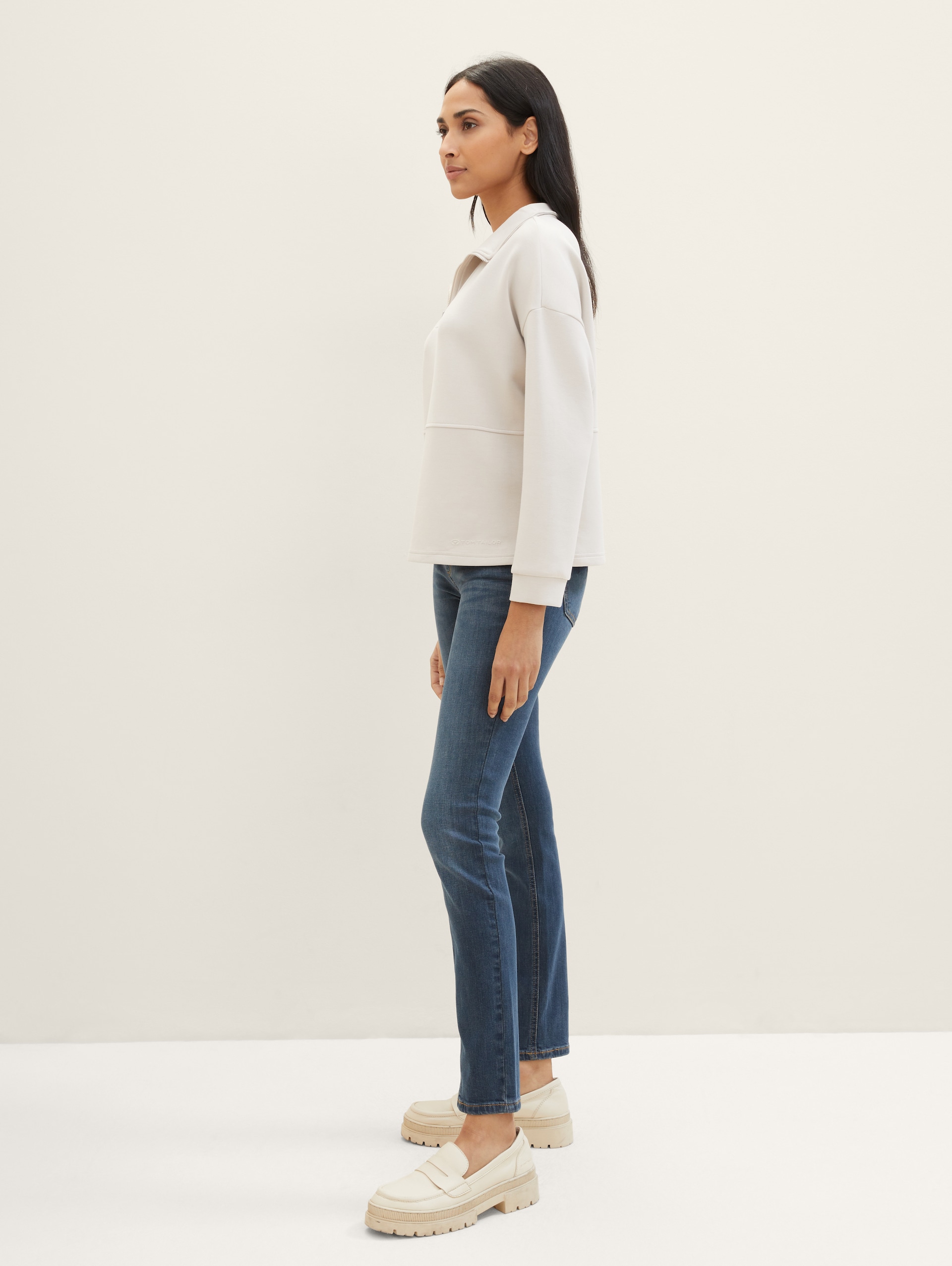TTALEXA SLIM Jeans - mid stone wash denim