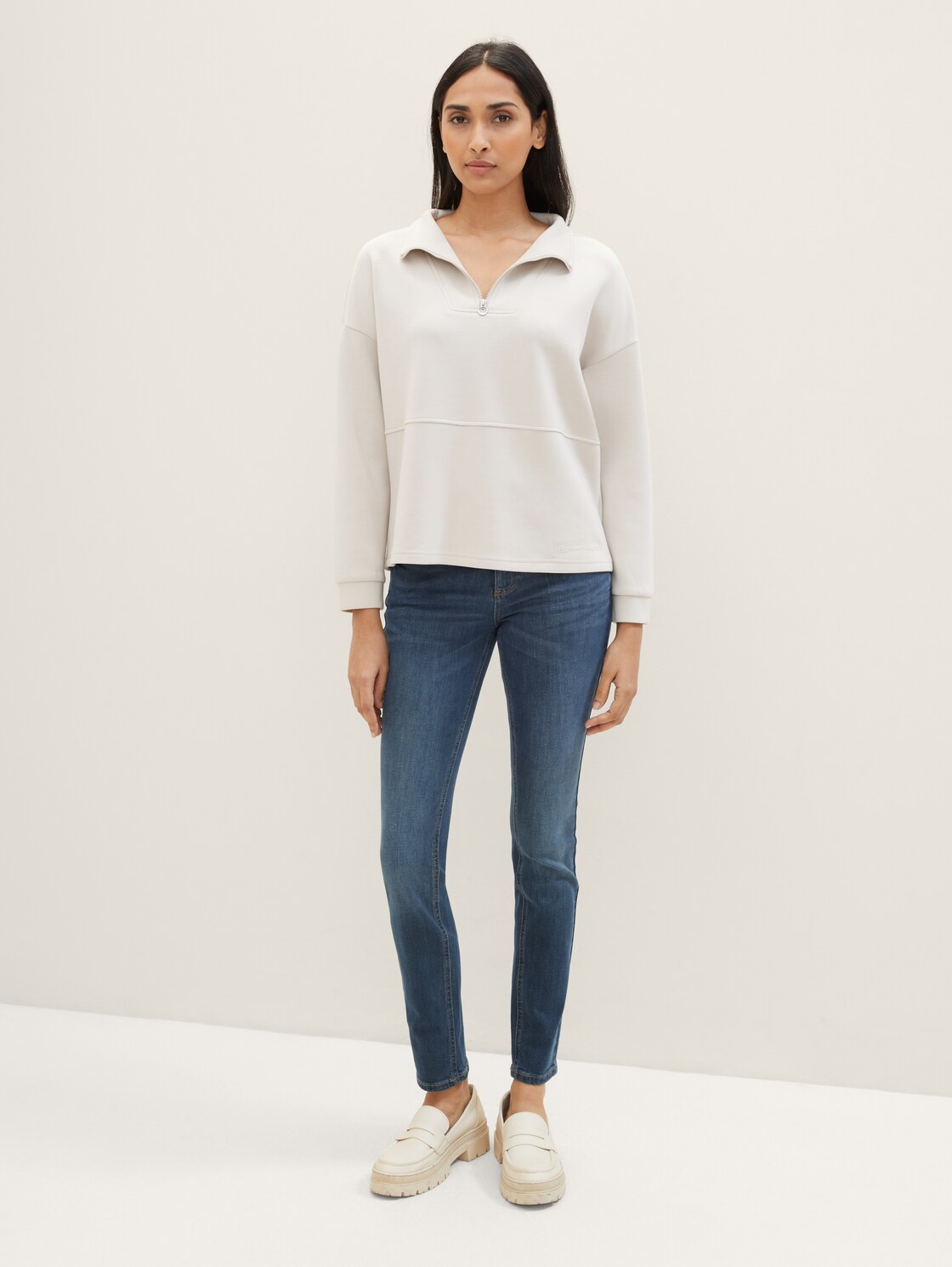 TTALEXA SLIM Jeans - mid stone wash denim