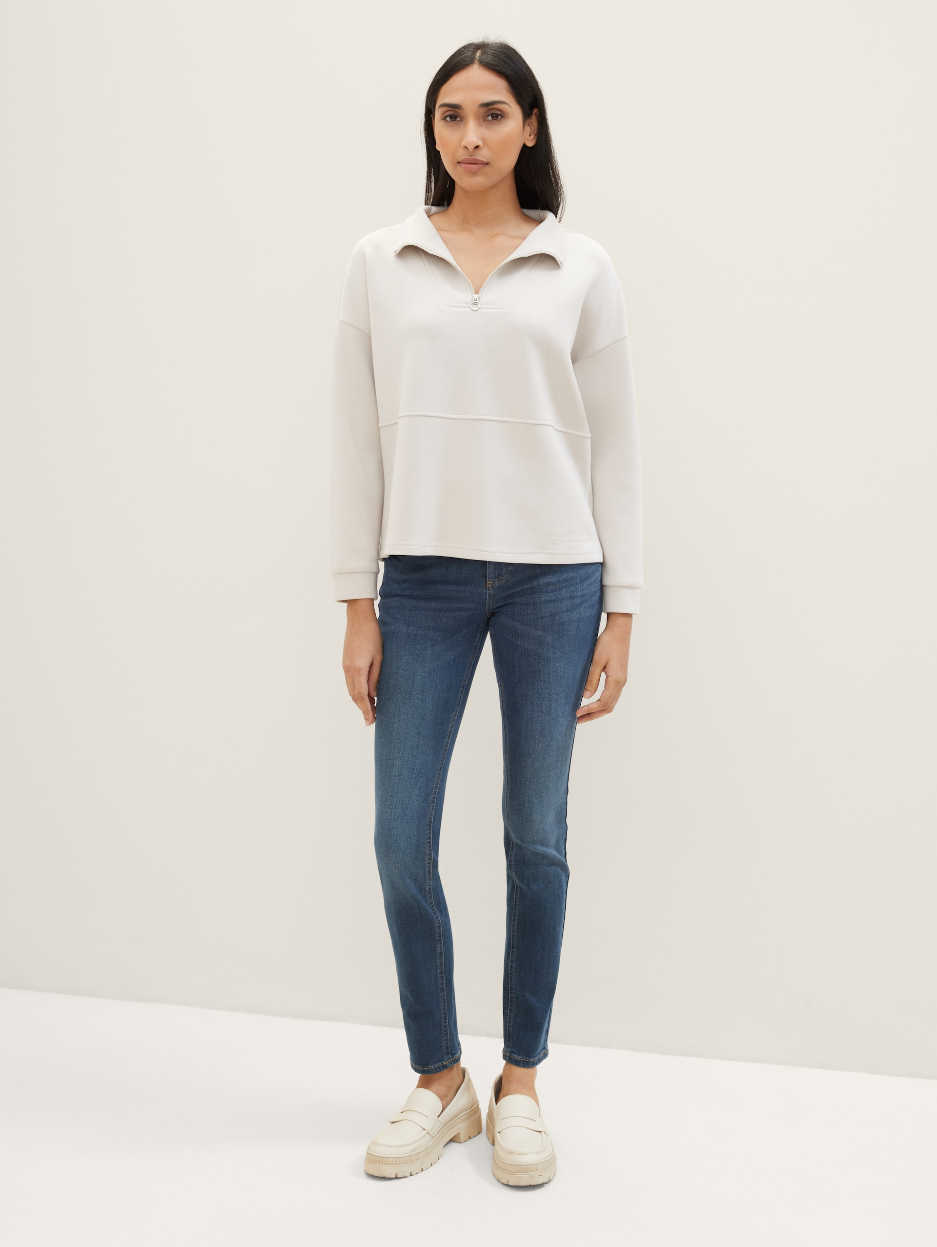 TTALEXA SLIM Jeans - mid stone wash denim