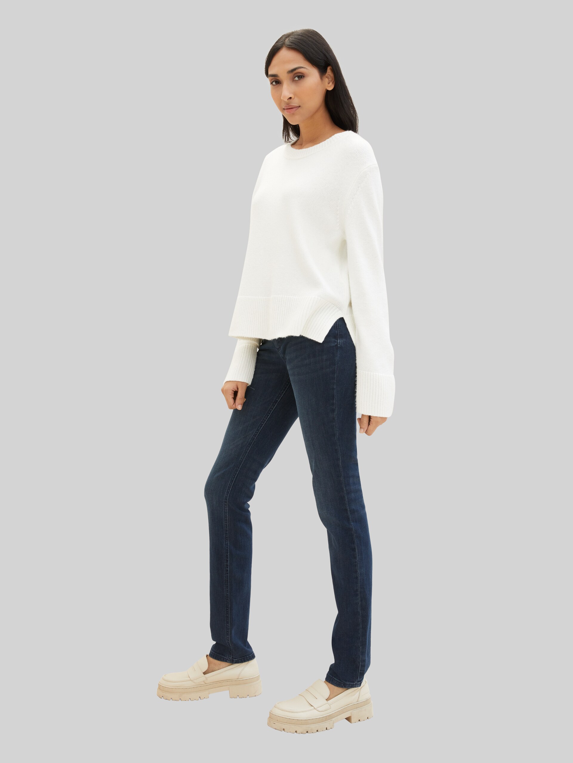 TTALEXA SLIM Jeans - dark stone wash denim