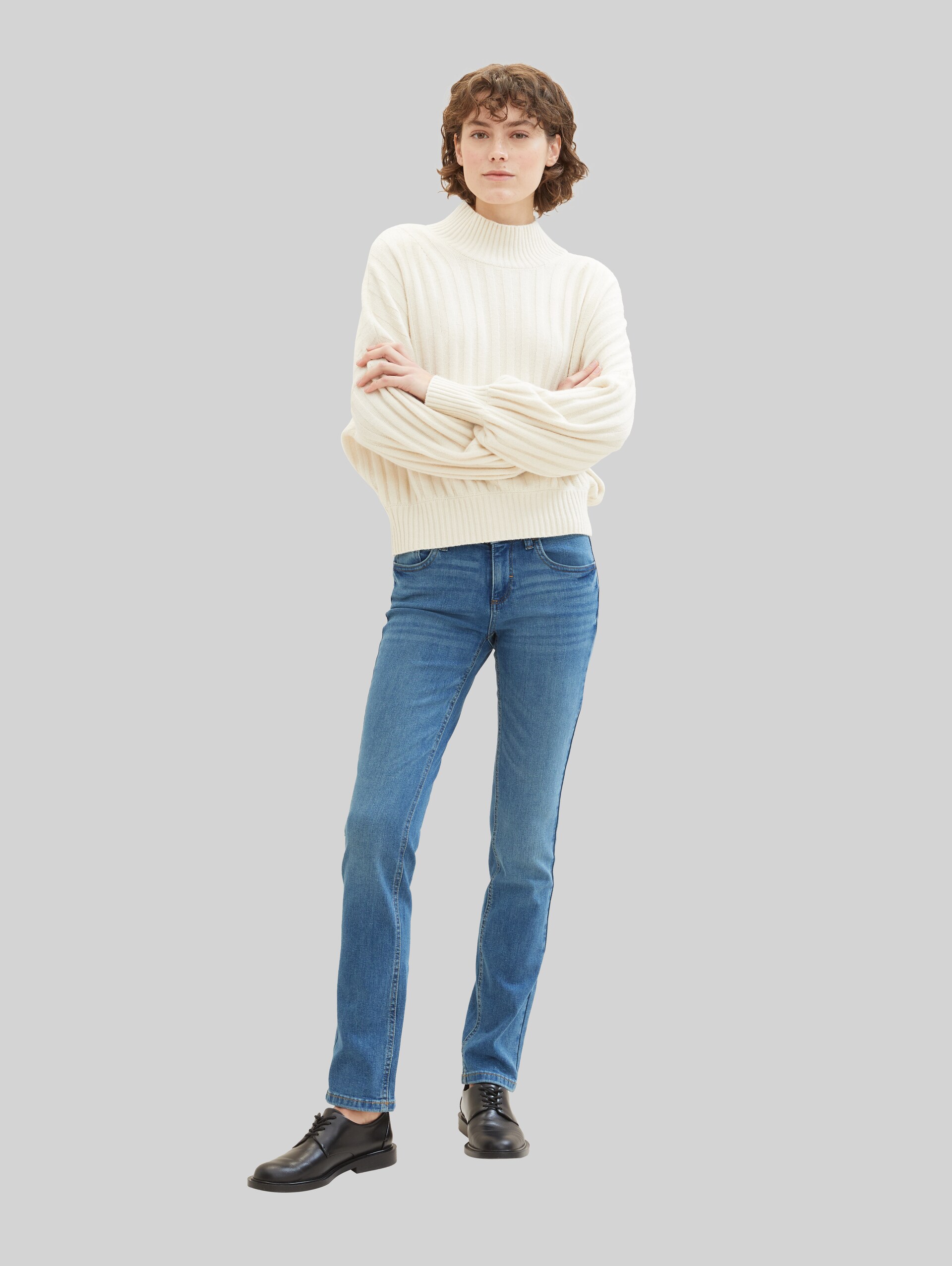 TTALEXA STRAIGHT Jeans - light stone bright blue denim