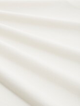 T-shirt Boxy Fit en coton - Gardenia White - Vue de la matière