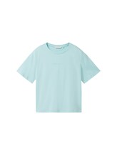 Non sélectionné, T-shirt Boxy Fit en coton par Tom Tailor, verdoyant