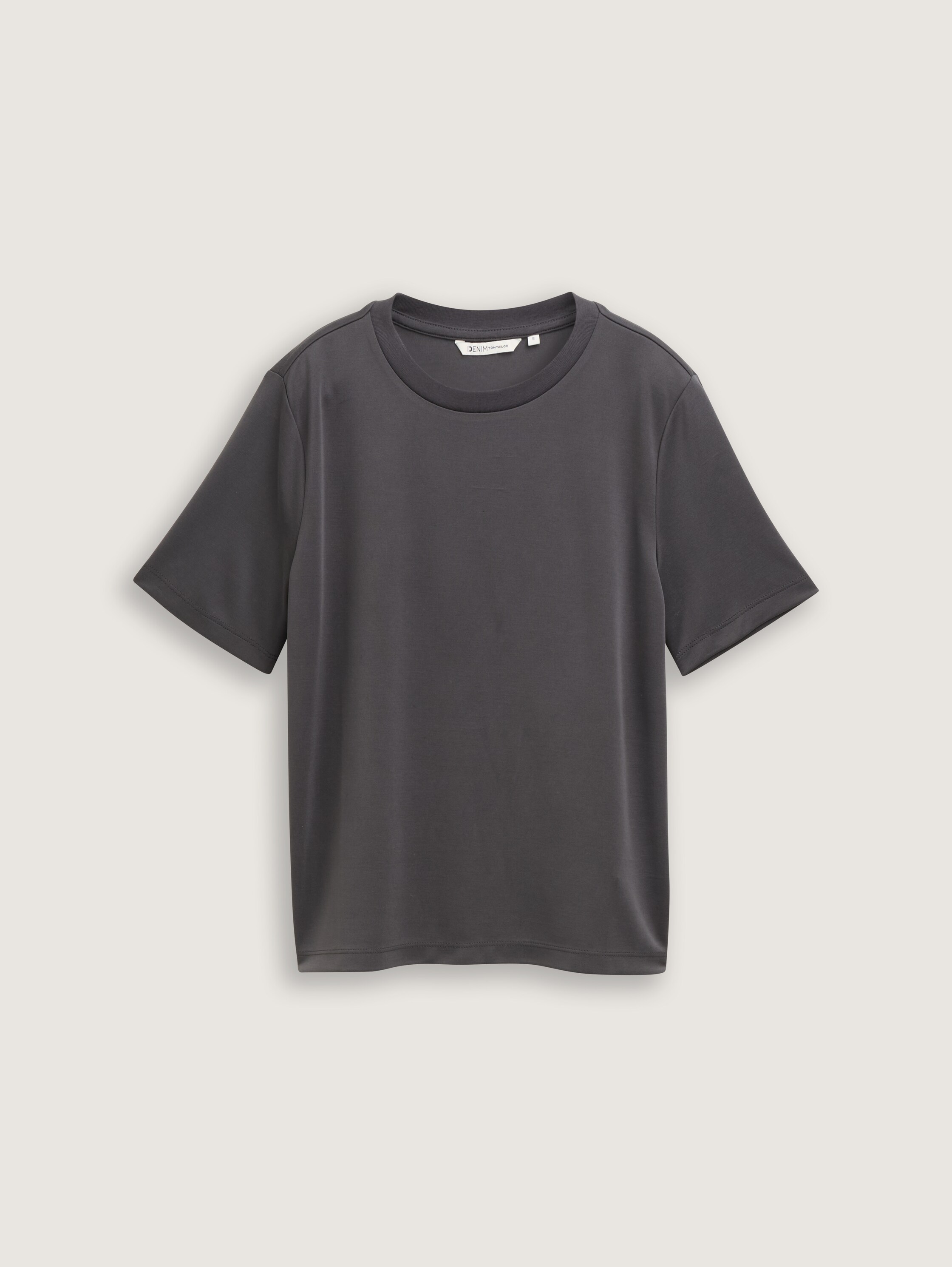 Loose Fit T-Shirt - tarmac_grey - 