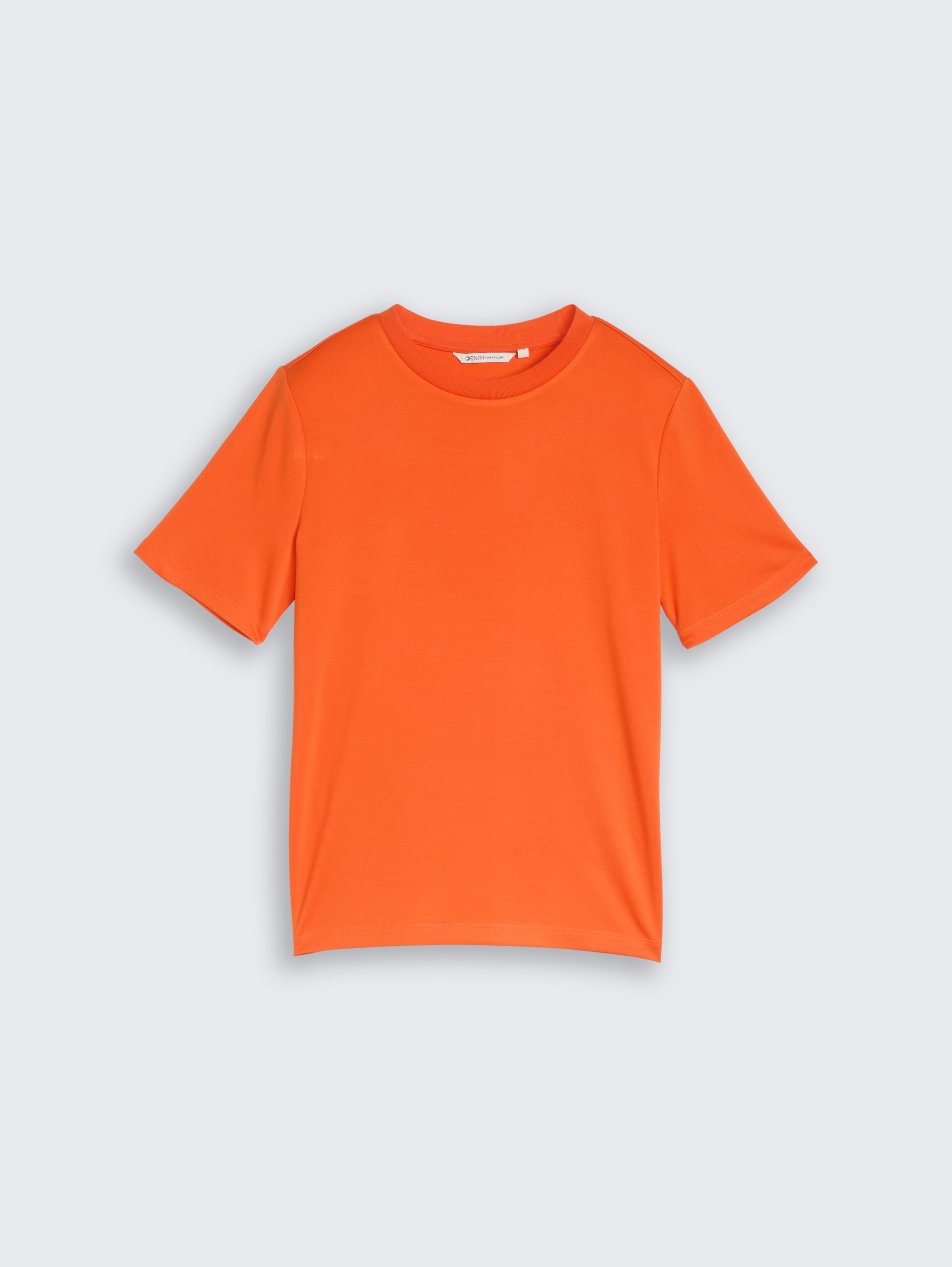 T-shirt met losse pasvorm - Fiery Orange - Product vooraanzicht