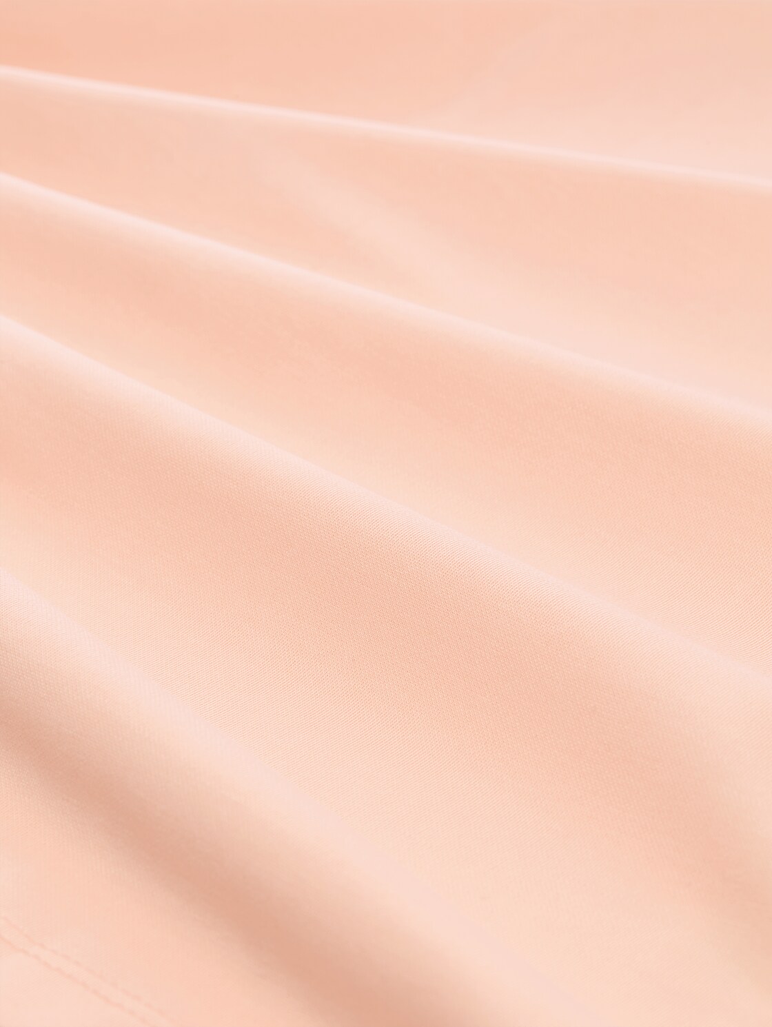 Loose Fit T-Shirt - Orange Parfait - Material-Ansicht