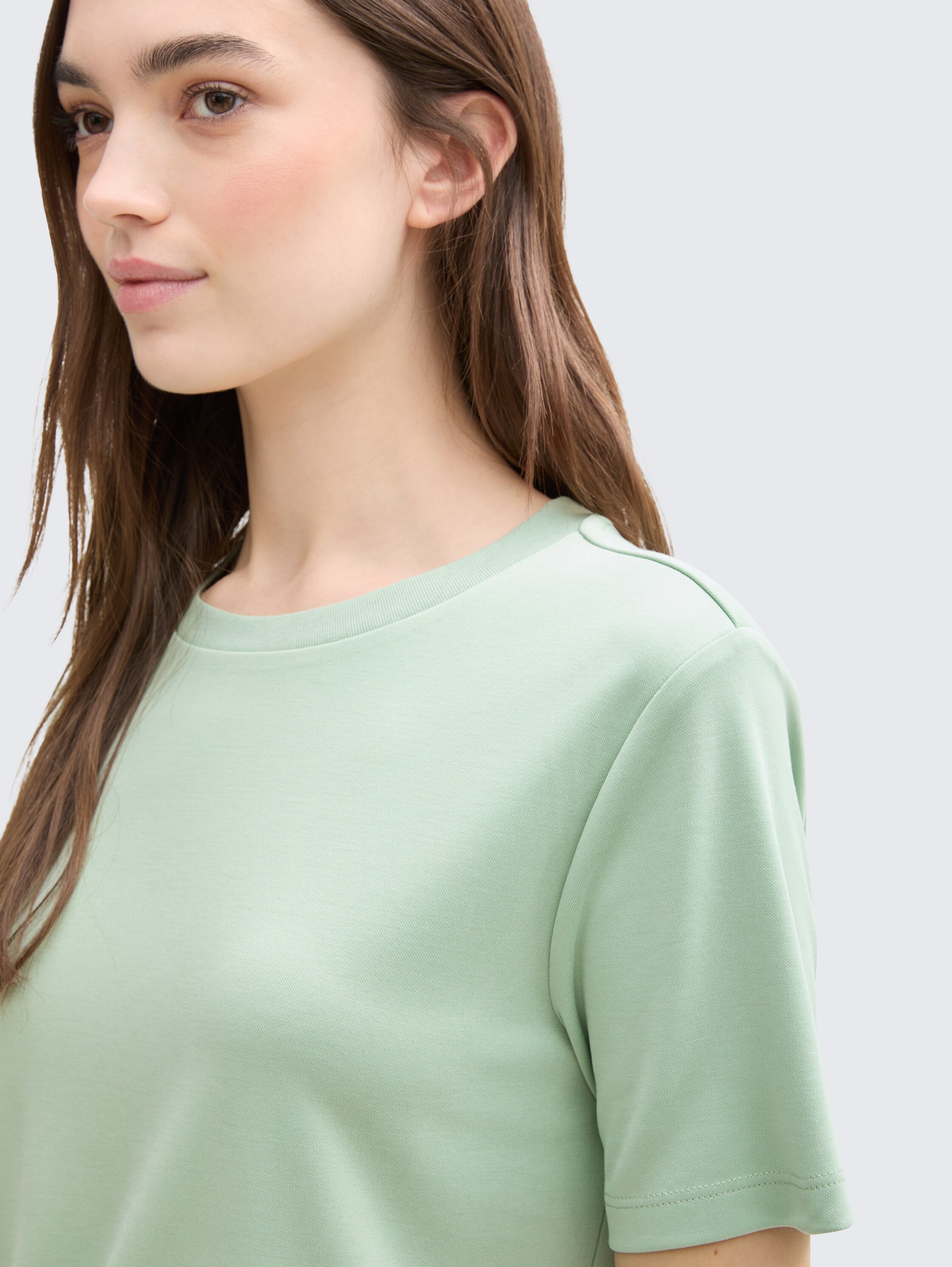 Loose Fit T-Shirt - fresh_mint_green - 
