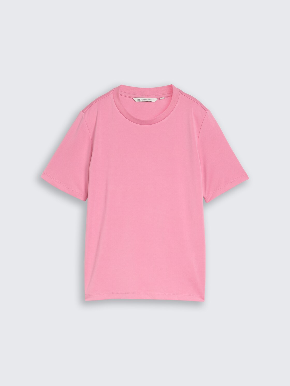 Loose Fit T-Shirt - Soft Blush Rose - Vorder-Produkt-Ansicht