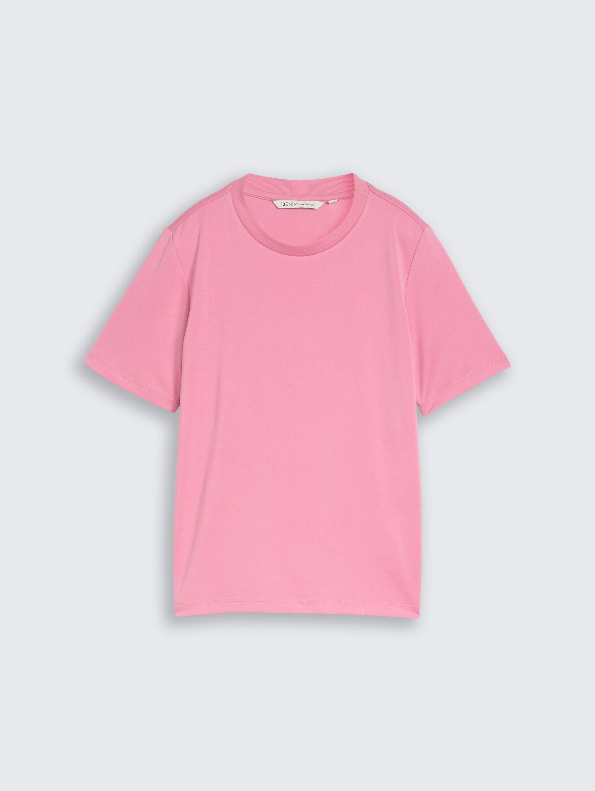 T-shirt met losse pasvorm - Soft Blush Rose - Product vooraanzicht