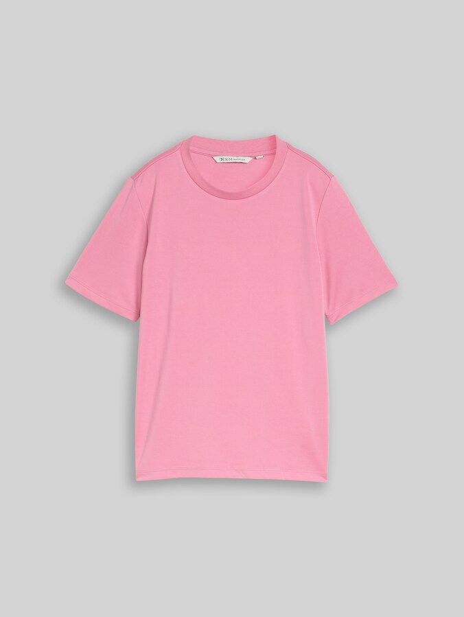 T-shirt ample par Denim Female, Soft Blush Rose