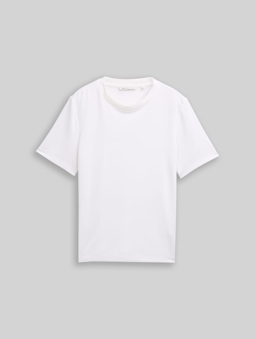 T-shirt coupe ample par Denim Female, White