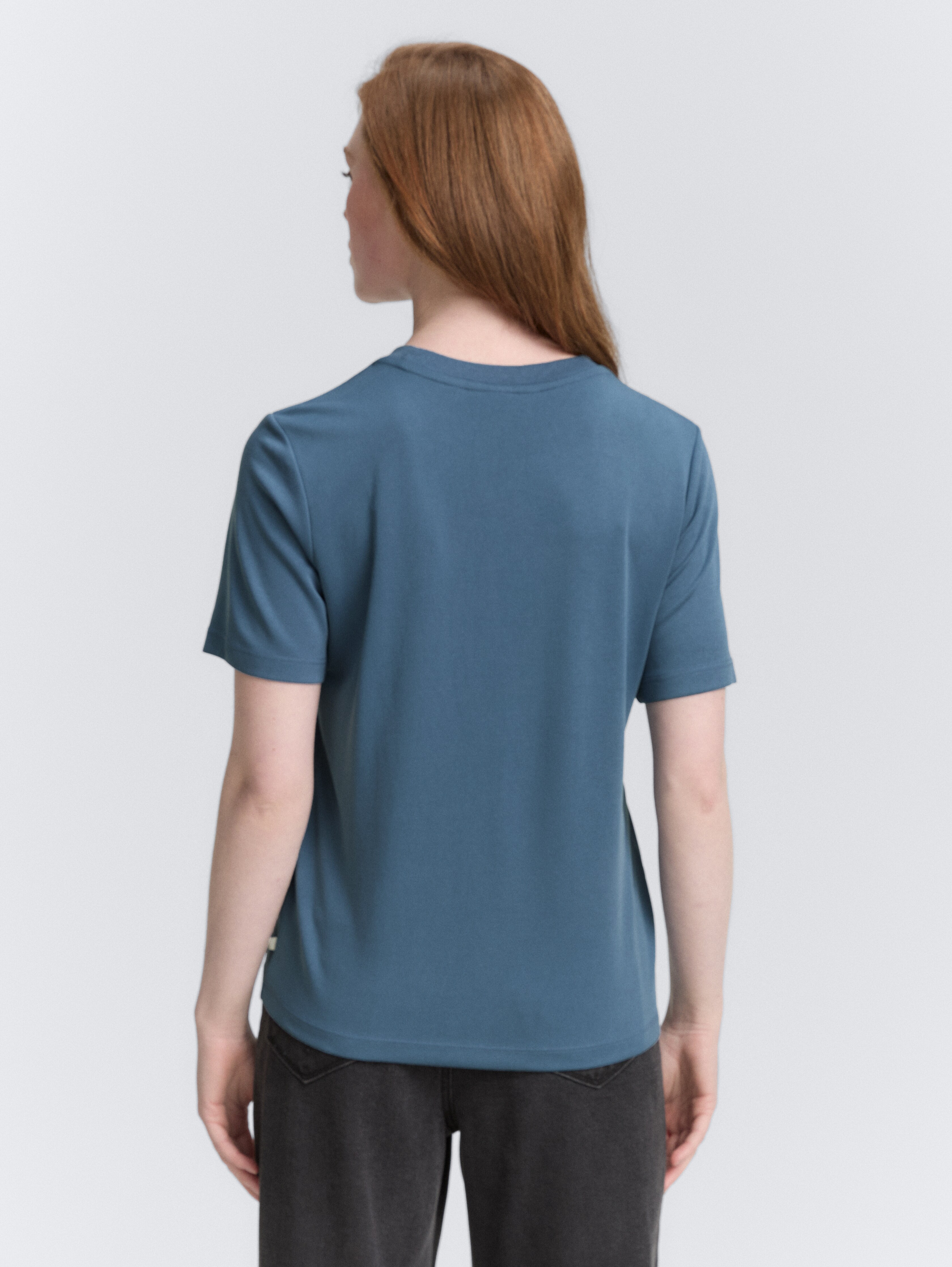 トップス LESS TAILOR Loose-fit T-shirt in blue by Tom Tailor