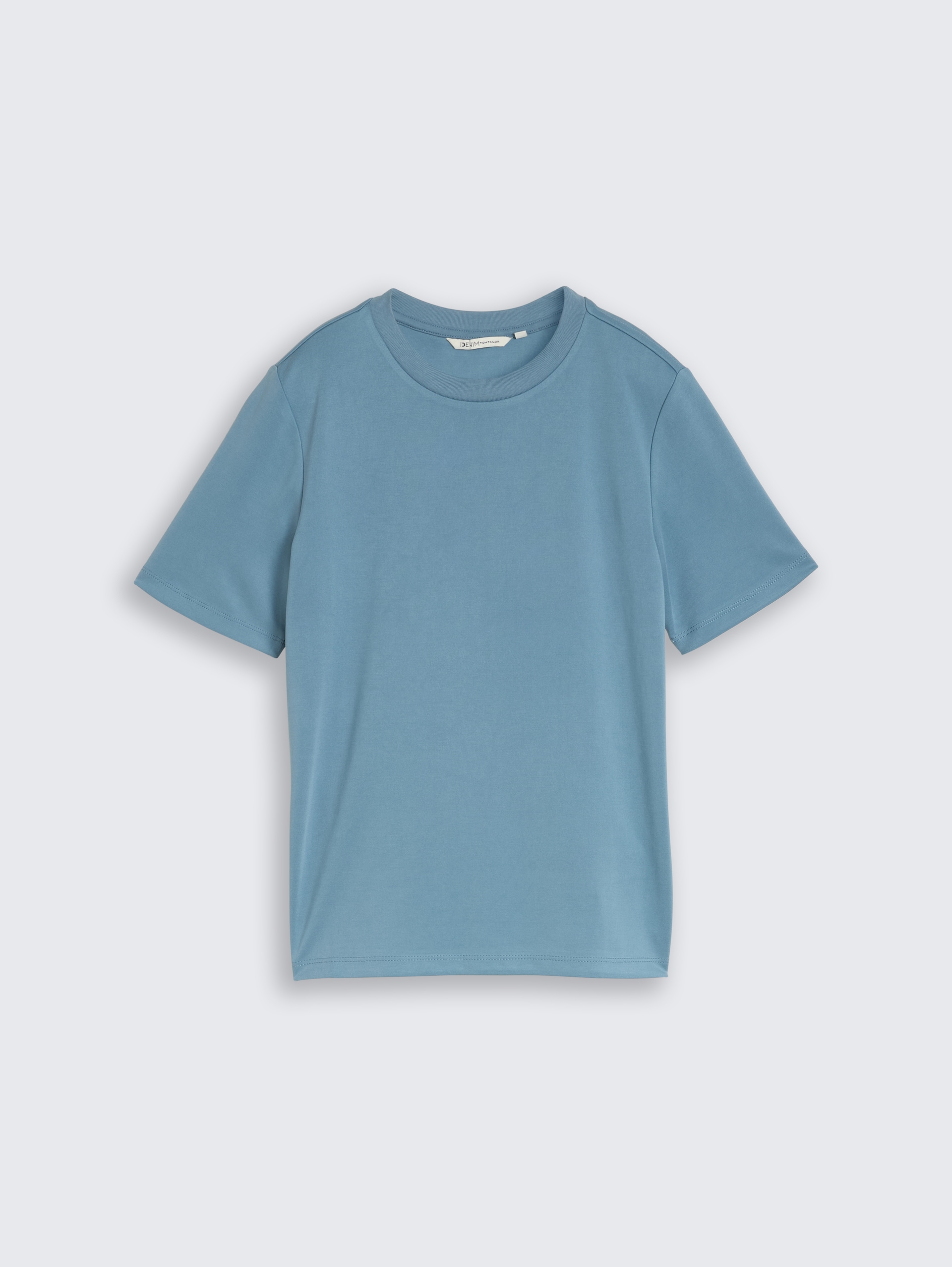 T-shirt met losse pasvorm - spring lake blue - Product vooraanzicht