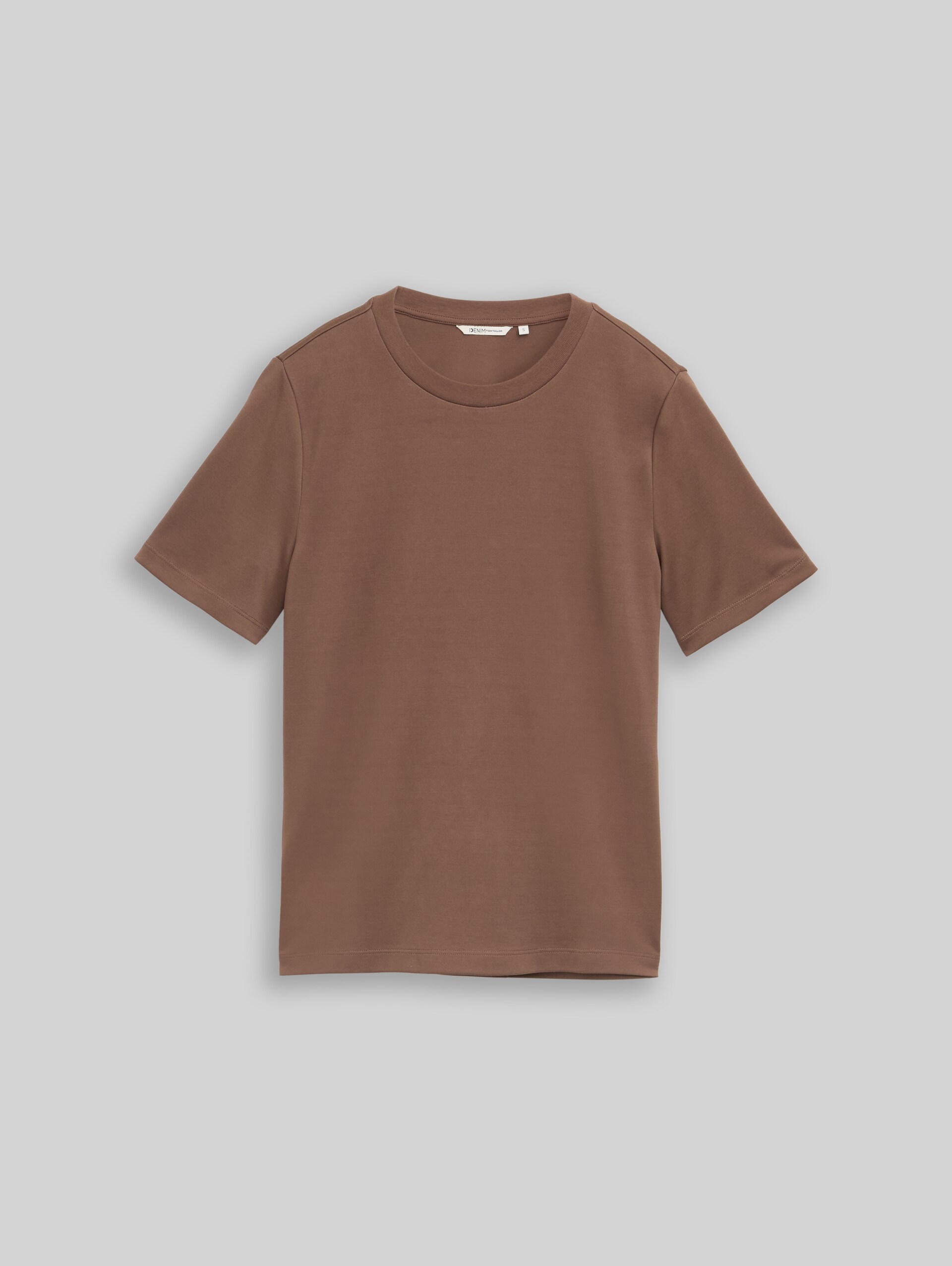 T-shirt coupe ample - coffee brown - Vue de face du produit