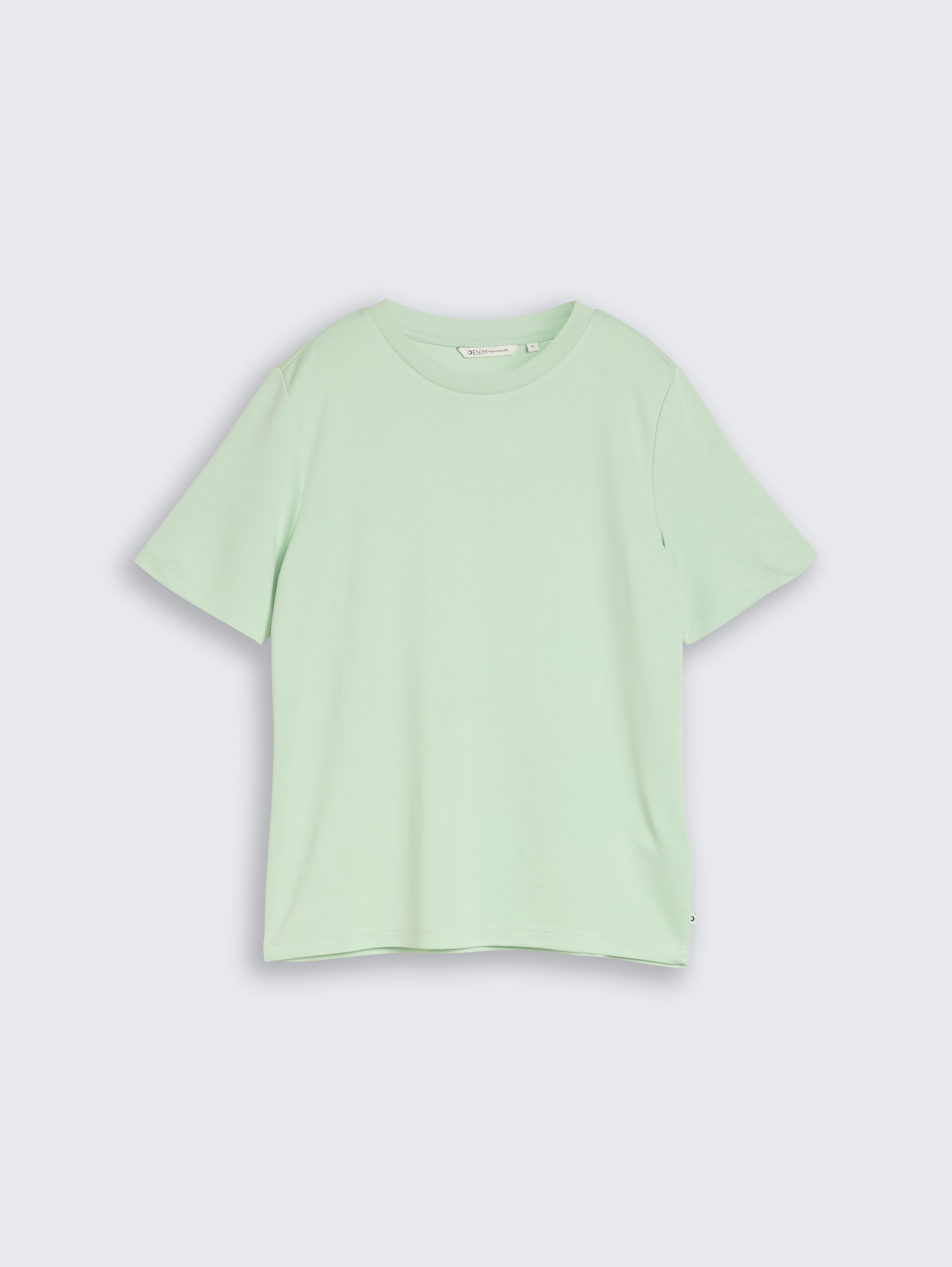 T-shirt met losse pasvorm - light matcha green - Product vooraanzicht