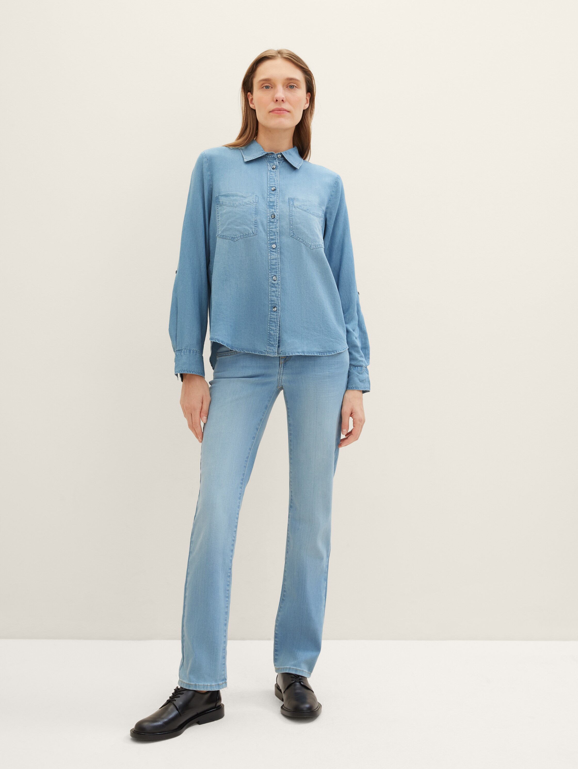TTALEXA Straight Jeans mit recyceltem Polyester - 1
