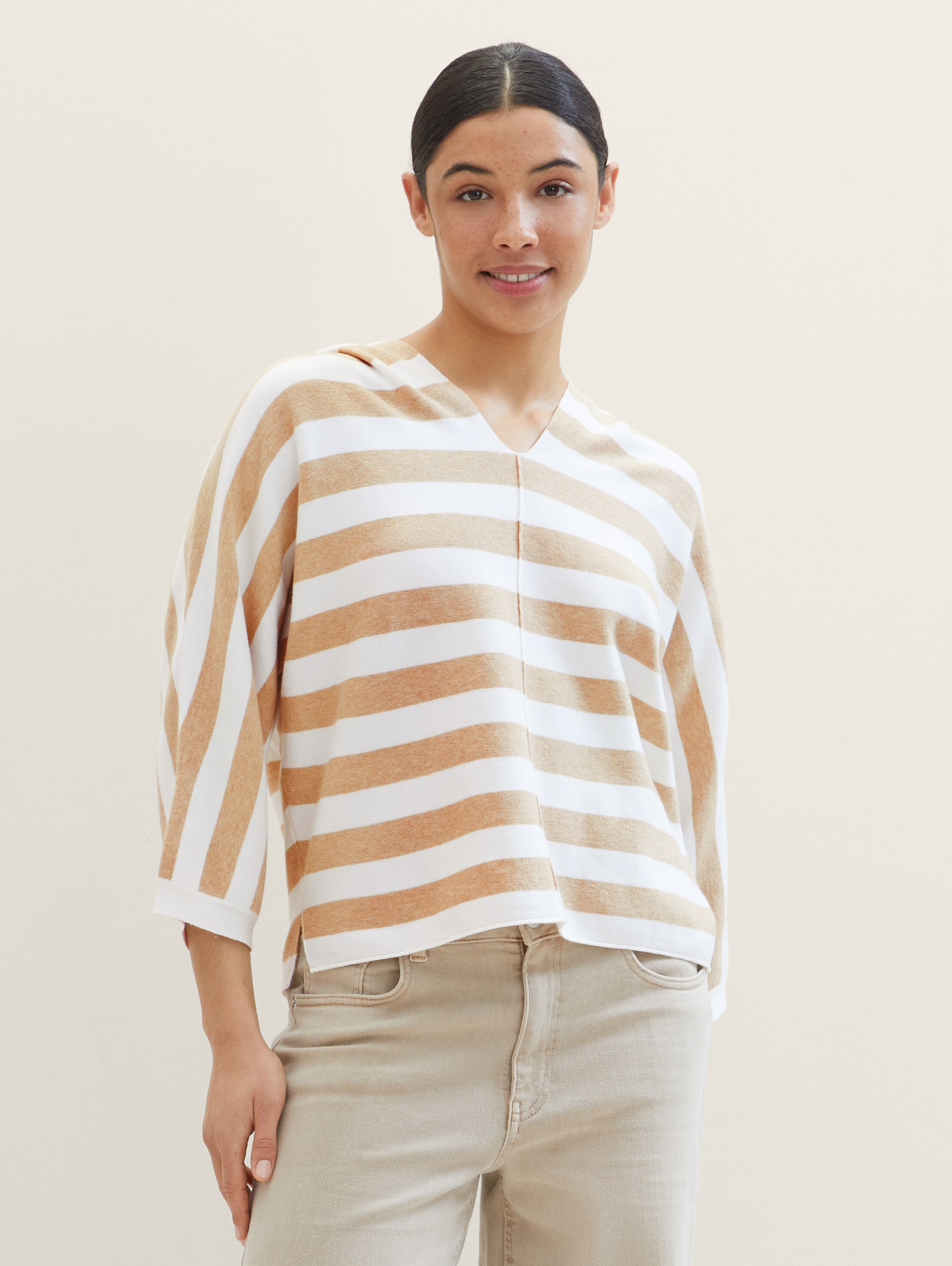 Strickpullover mit Tencel™ Lyocell - 1