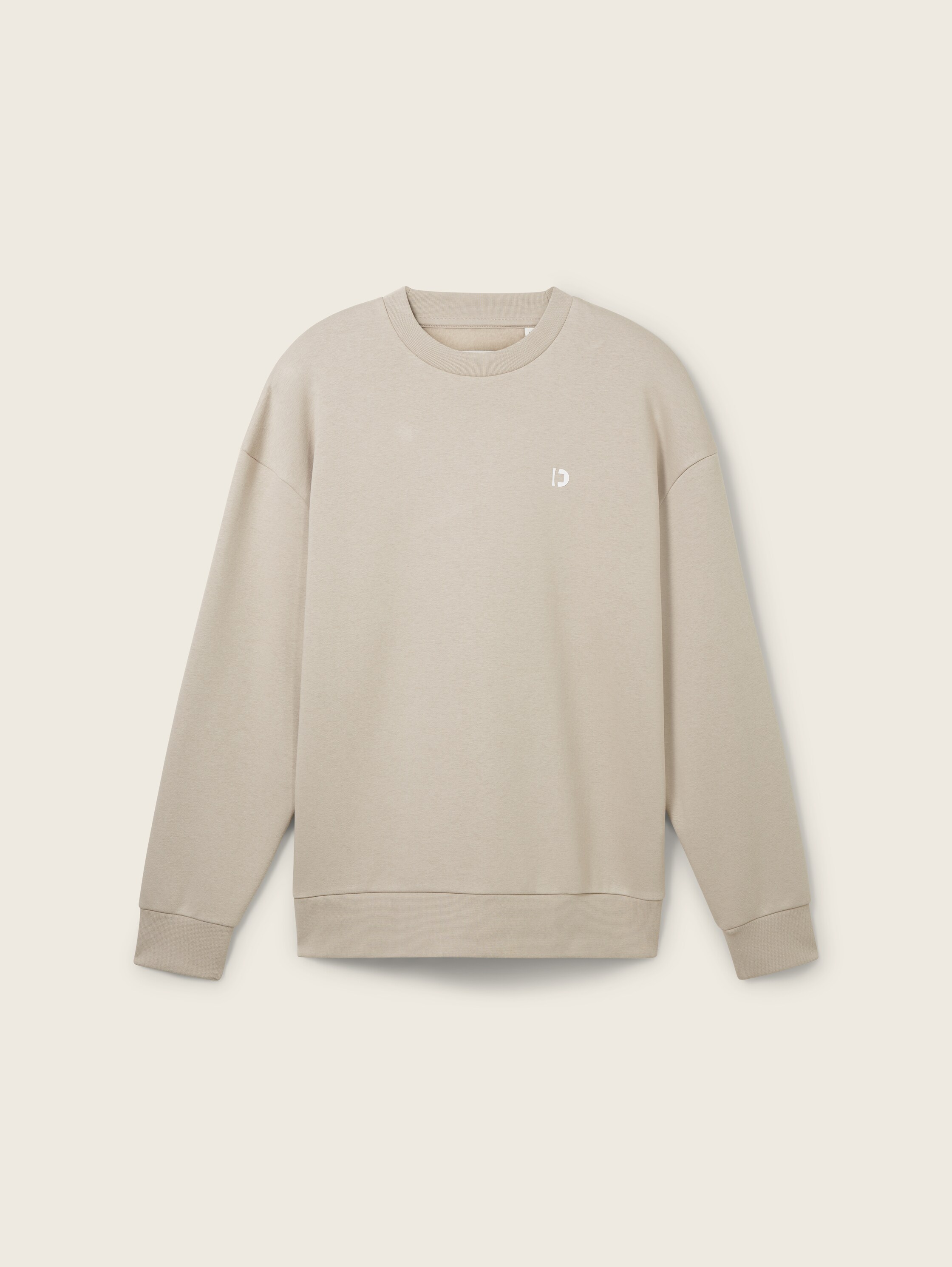 Relaxed Sweatshirt - light dove grey - Vorder-Produkt-Ansicht