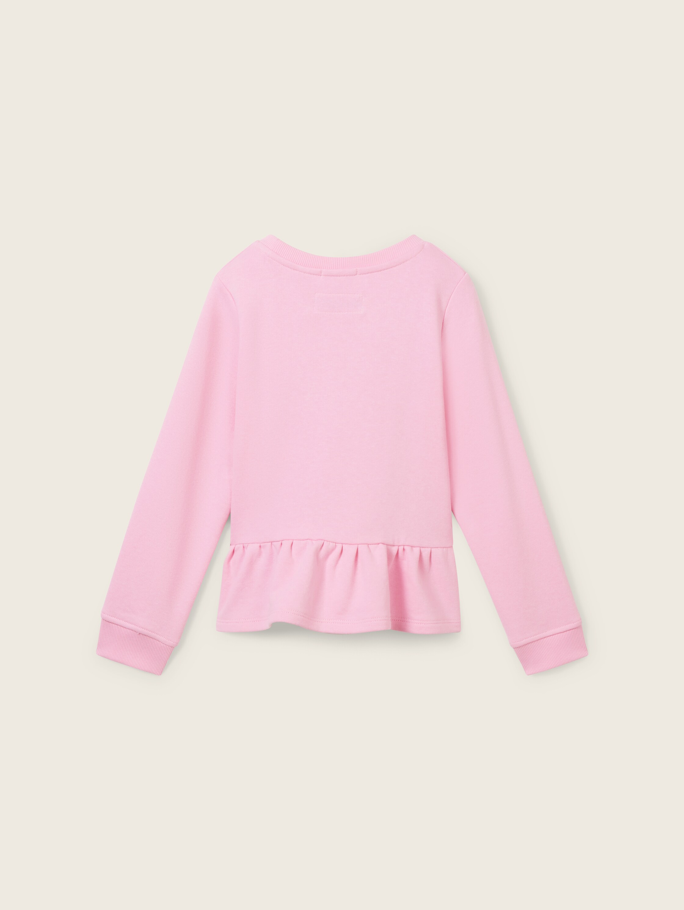 Sweatshirt mit Bio-Baumwolle - fresh summertime pink