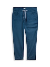 Niet geselecteerd, Plus Size - Cropped Slim broek door , blauw