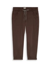 Sélectionné, Plus Size - Pantalon slim court par Tom Tailor, brunir