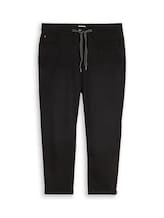 Ausgewählt, Plus Size - Cropped Slim Hose von Tom Tailor, schwarz