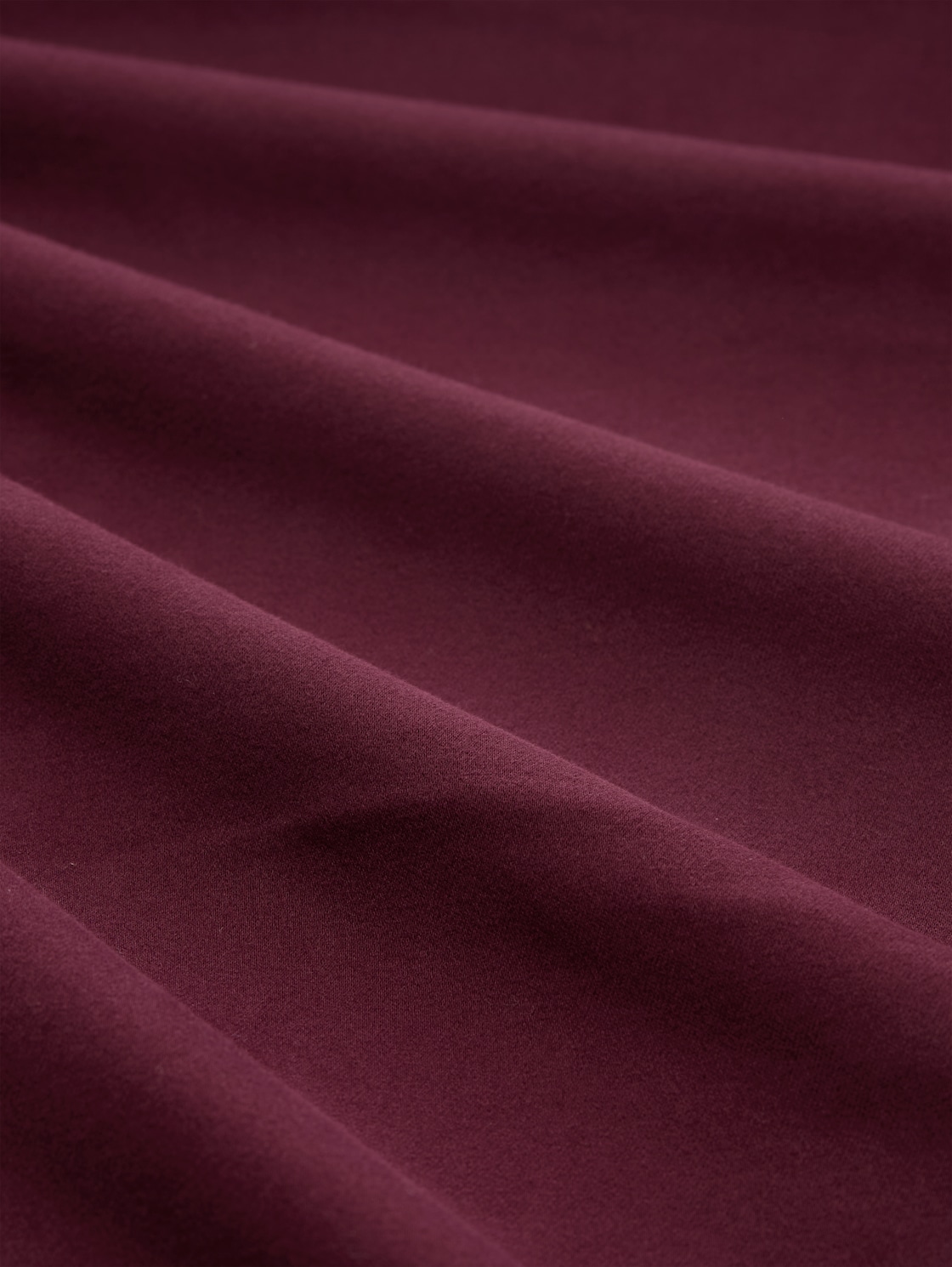 Plus Size - Cropped Slim Hose - bordeaux red - Material-Ansicht