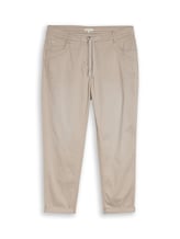 Nicht ausgewählt, Plus Size - Cropped Slim Hose von Tom Tailor, grau
