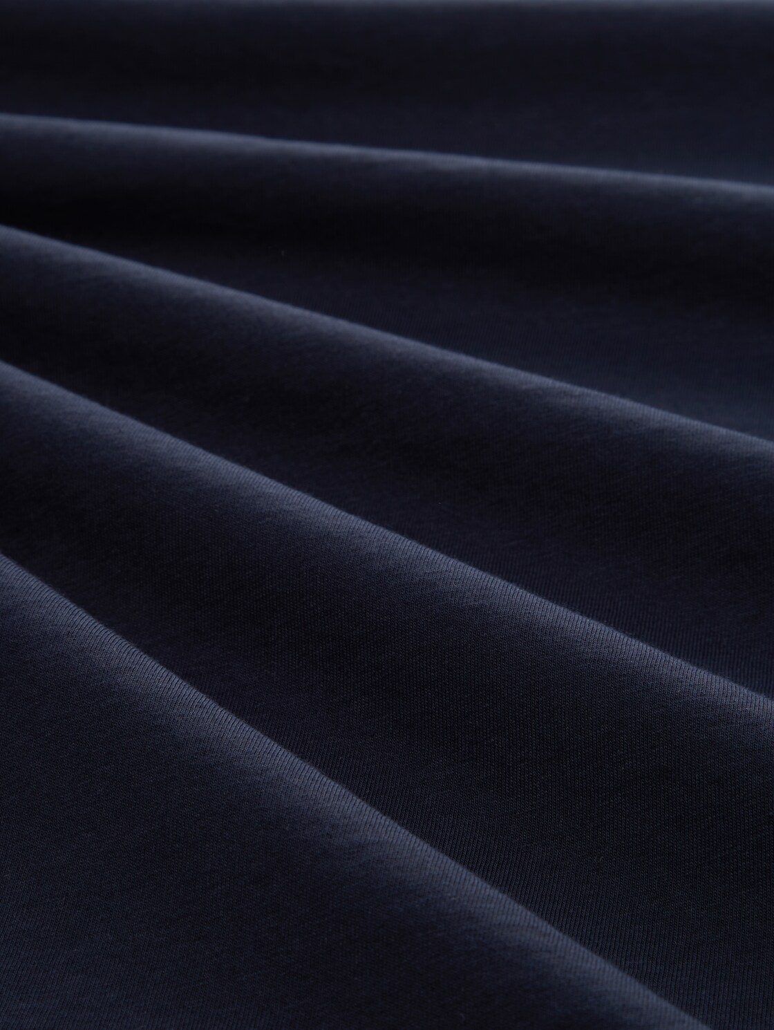 T-Shirt mit Logo-Stickerei - sky captain blue - Material-Ansicht