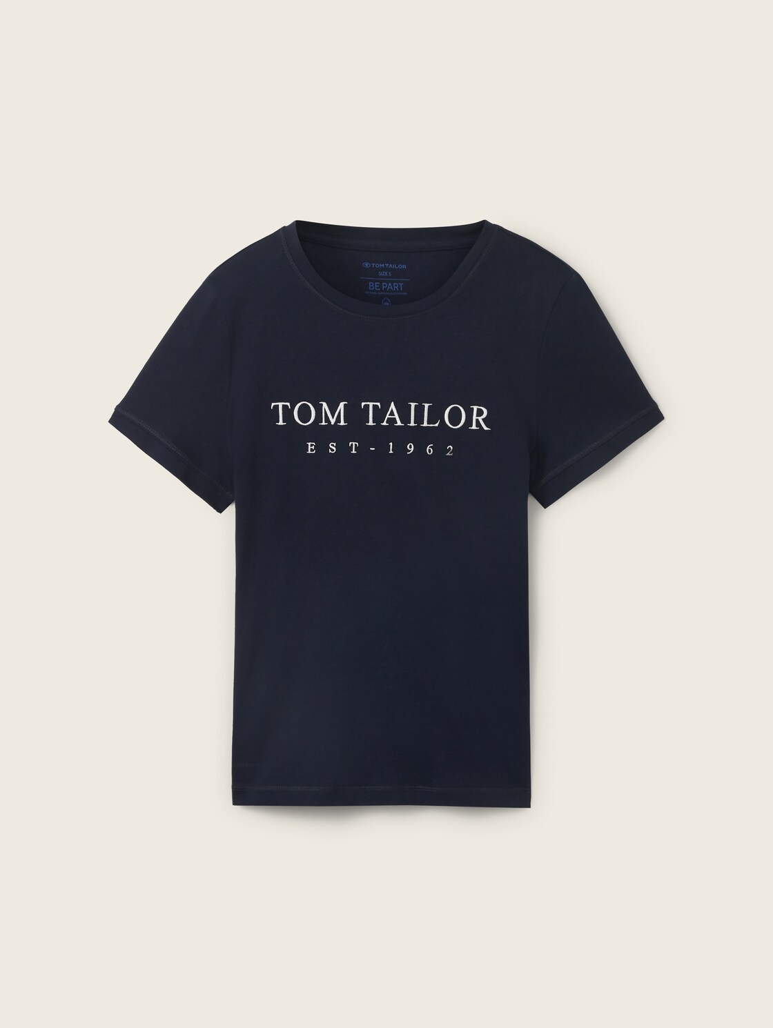 T-Shirt mit Logo-Stickerei - sky captain blue - Vorder-Produkt-Ansicht