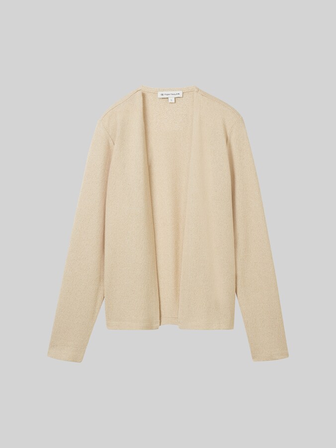 Basic Cardigan von Women, Sandy Beige Melange