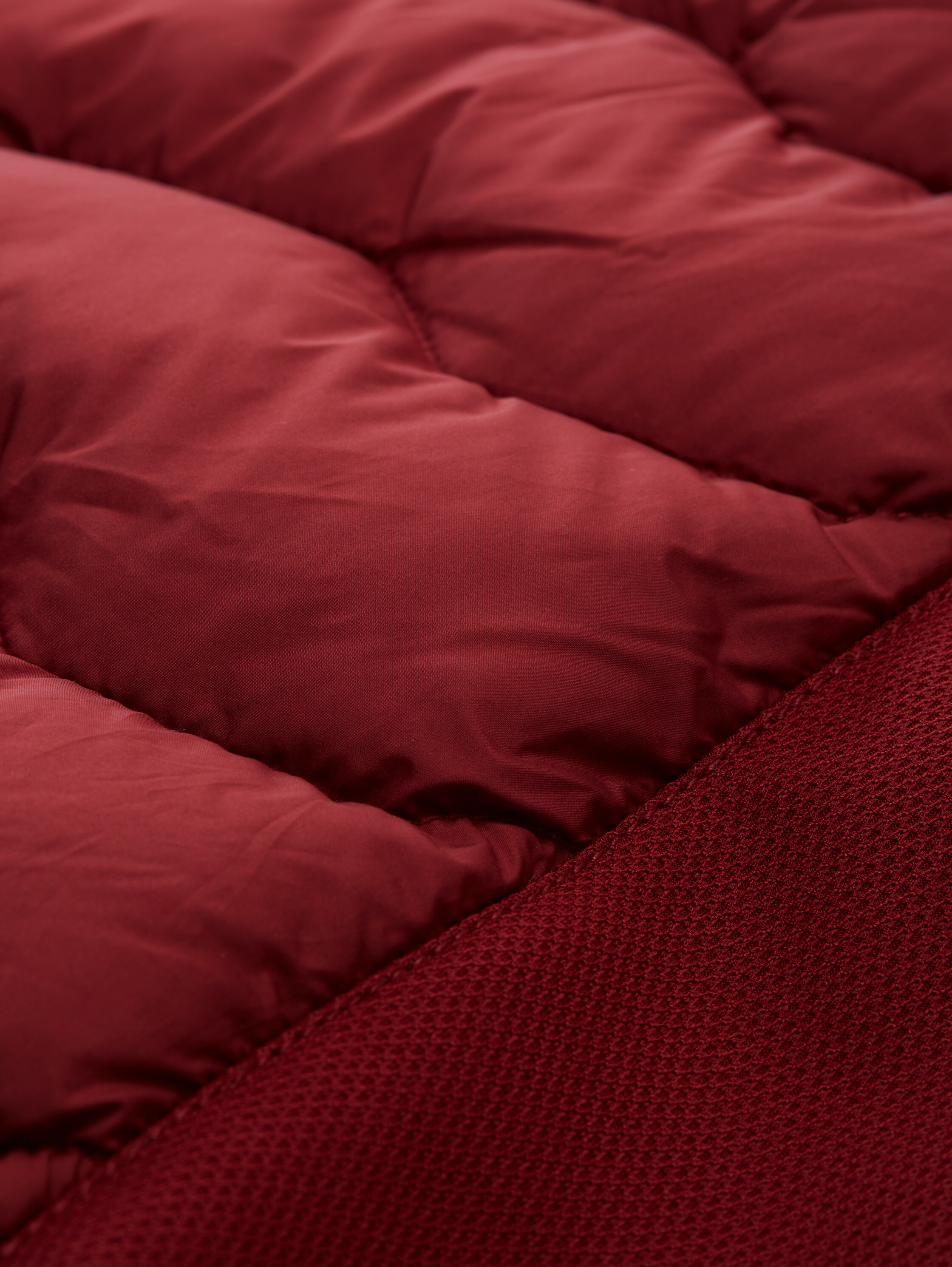 hybride jas met opstaande kraag - burgundy_dark_red - 