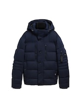 Ausgewählt, Pufferjacke mit abnehmbarer Kapuze von Tom Tailor, blau
