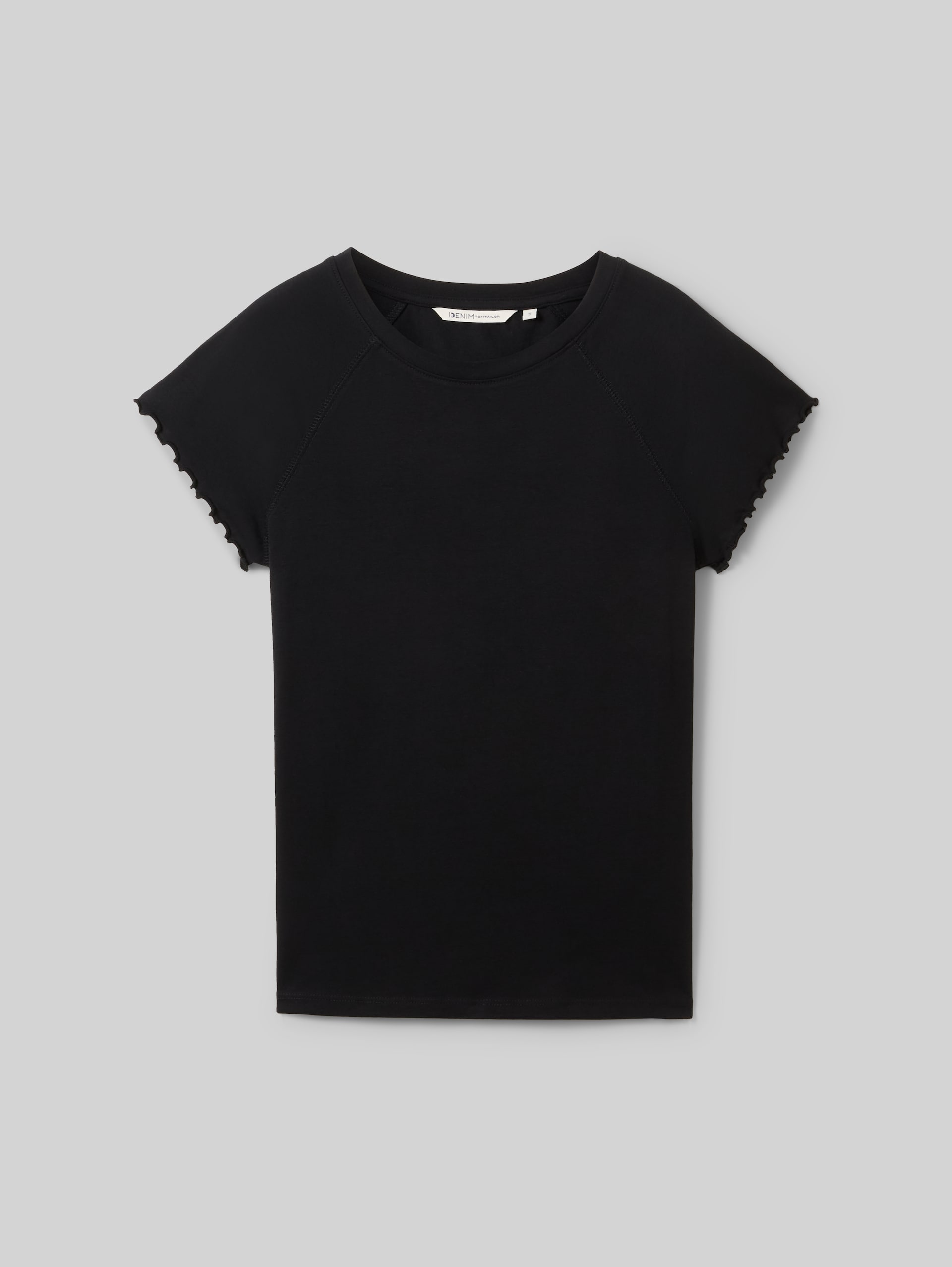 Slim Fit T-Shirt - deep black - Vorder-Produkt-Ansicht