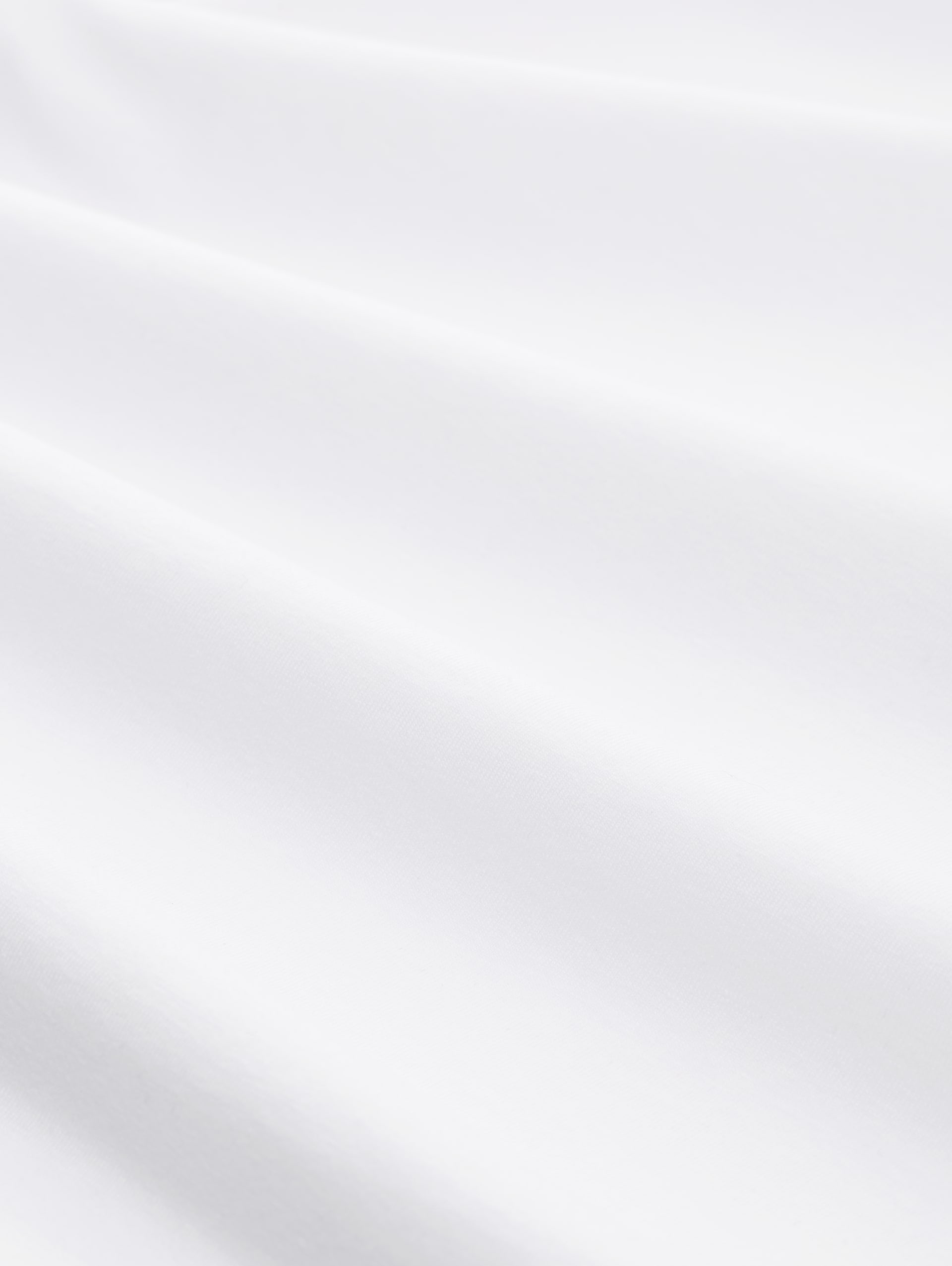 Slim Fit T-Shirt - White - Material-Ansicht