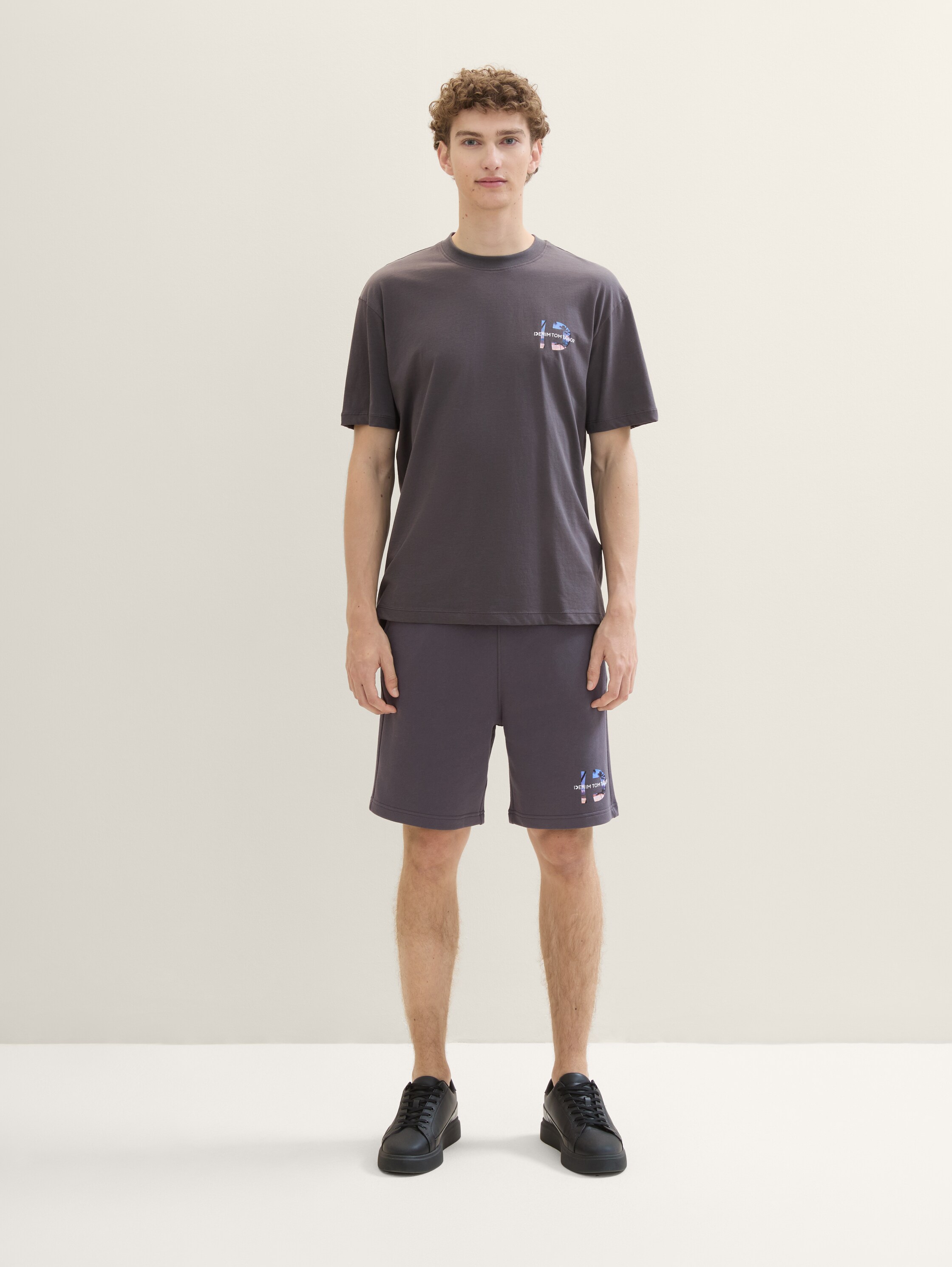 Relaxed Sweat Shorts - 1