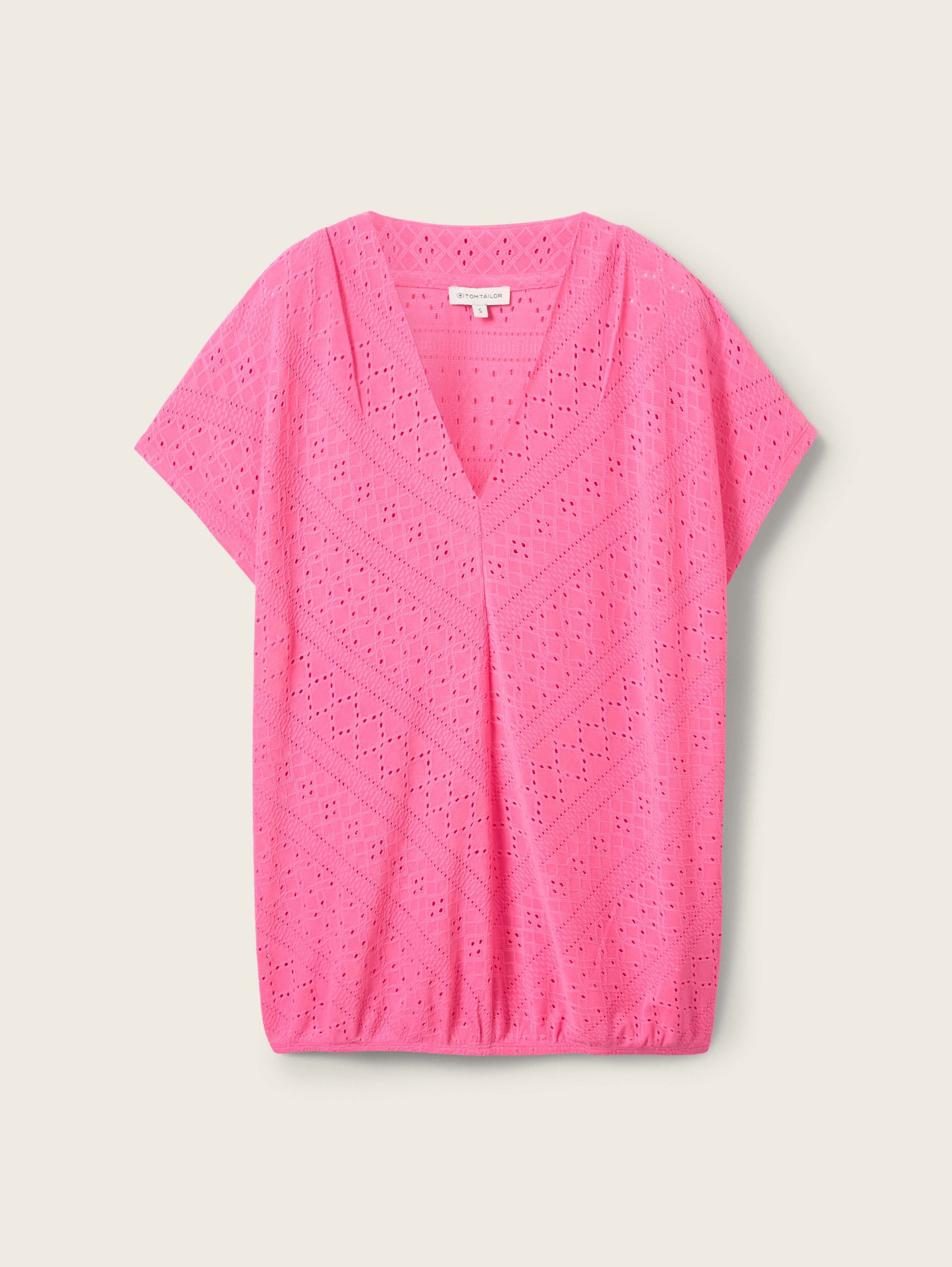 ADORE ピンク Vネック 半袖シャツ ピンク系｜カットソー・Tシャツ｜ADORE(アドーア)｜阪急百貨店