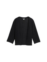 Ausgewählt, Cardigan mit 3/4-Arm von Tom Tailor, schwarz
