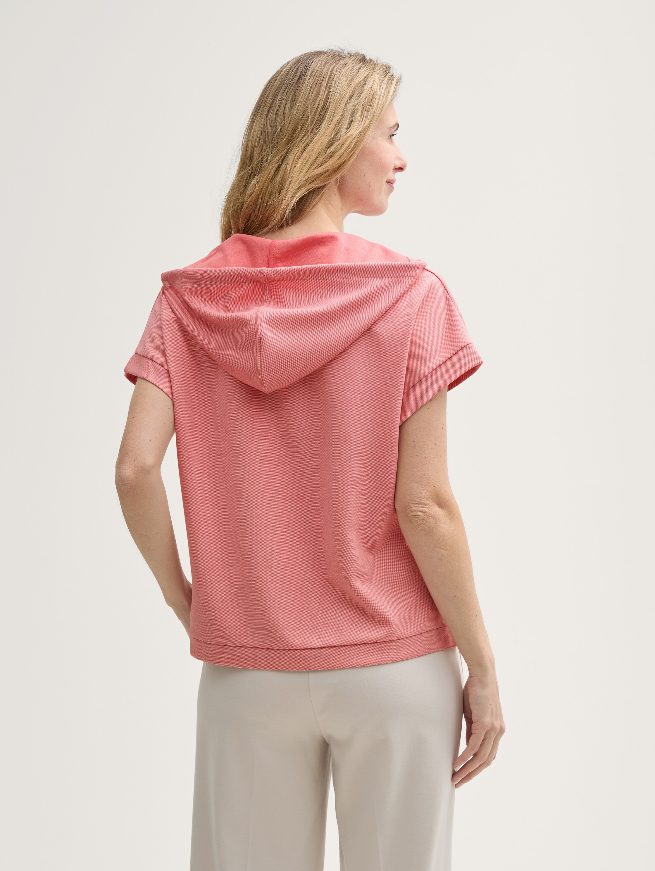 Hoodie Sweatshirt - rosewood_pink - 