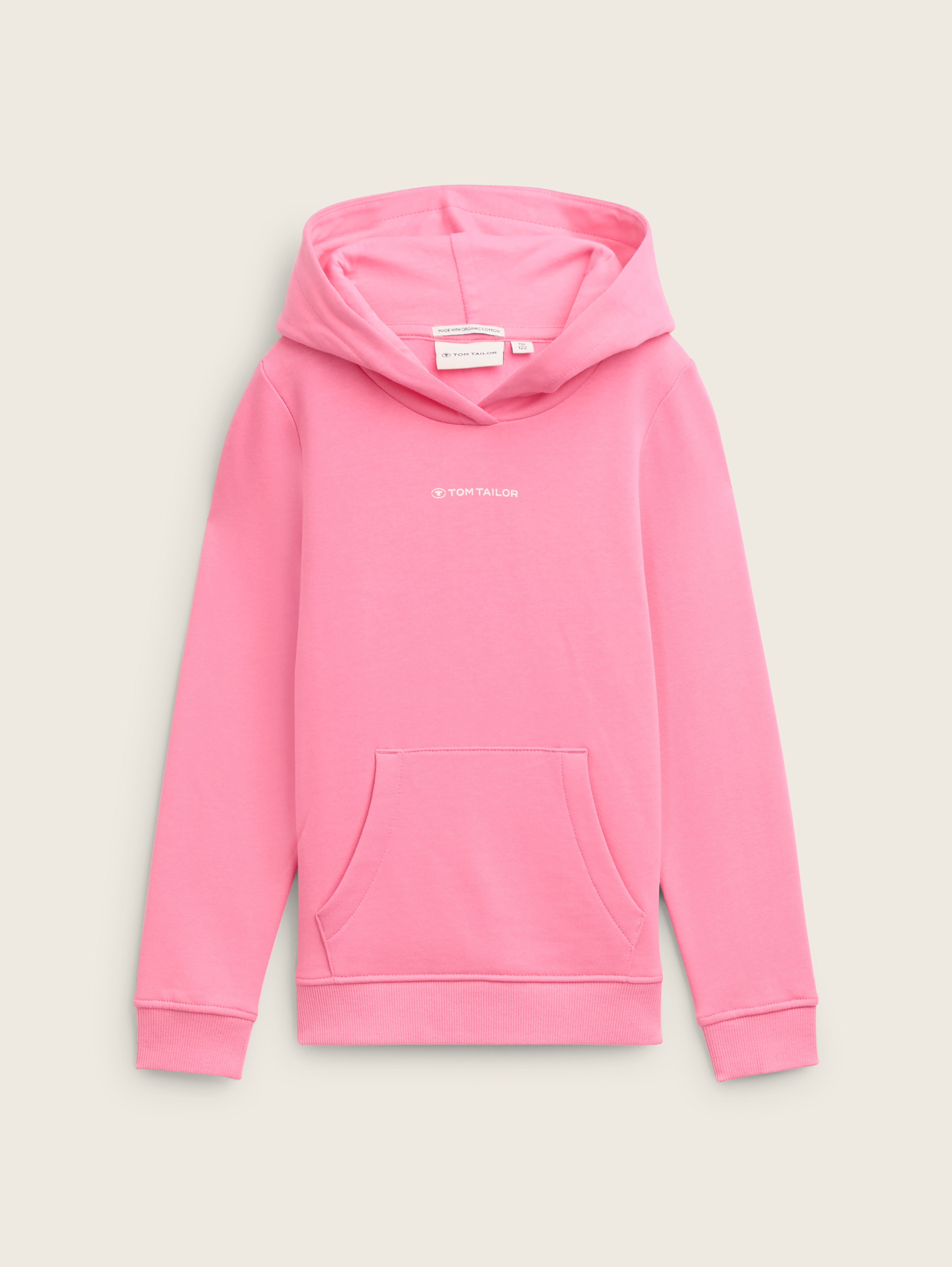 Hoodie Sweatshirt mit Logo-Print von Mini Girls, pink universe