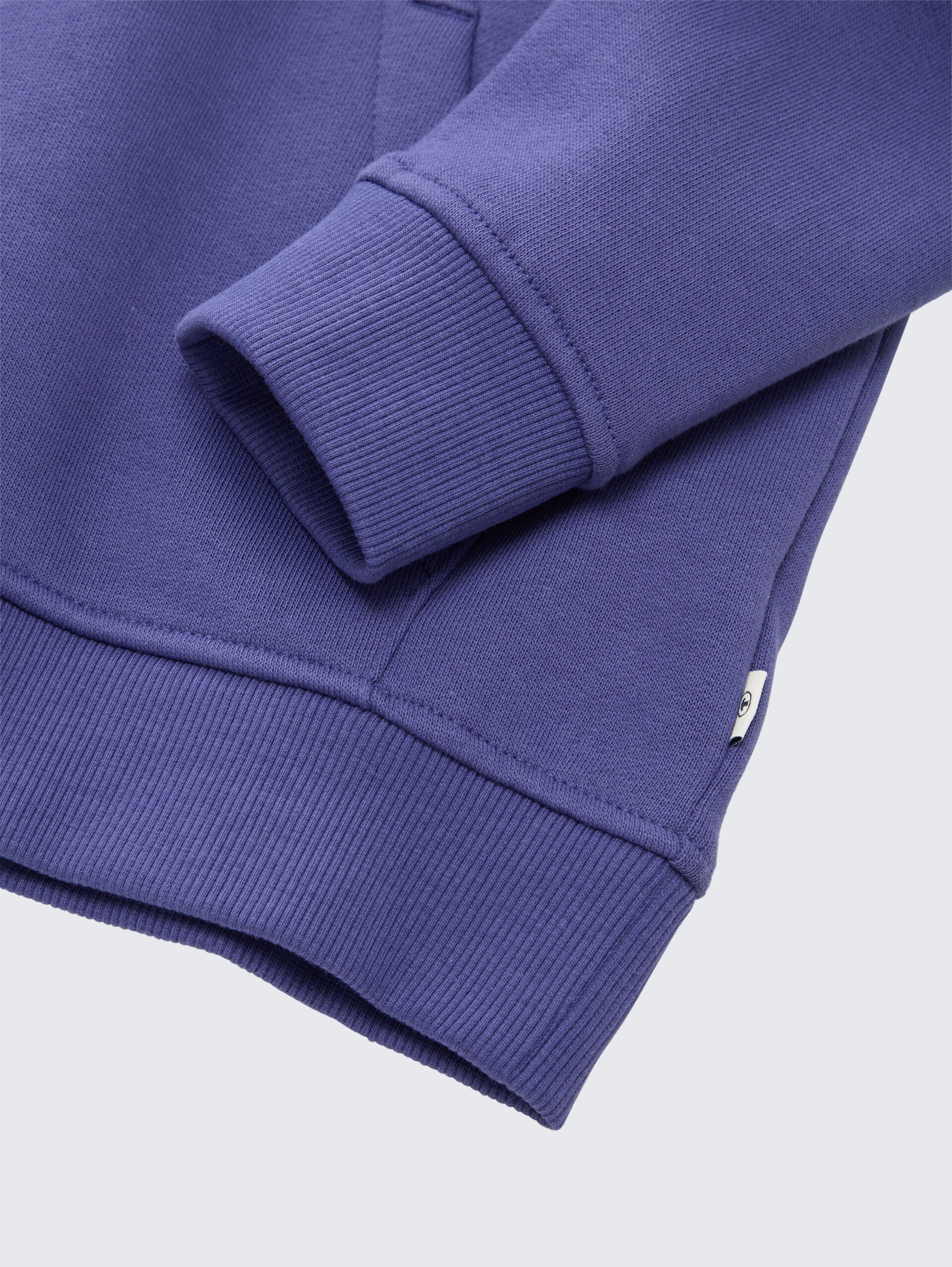 Hoodie Sweatshirt mit Logo-Print - dark blue harbor - Detail-Model-Ansicht