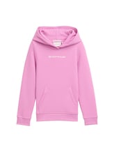 Geselecteerd, Hoodie sweatshirt met logoprint door Tom Tailor, rosa