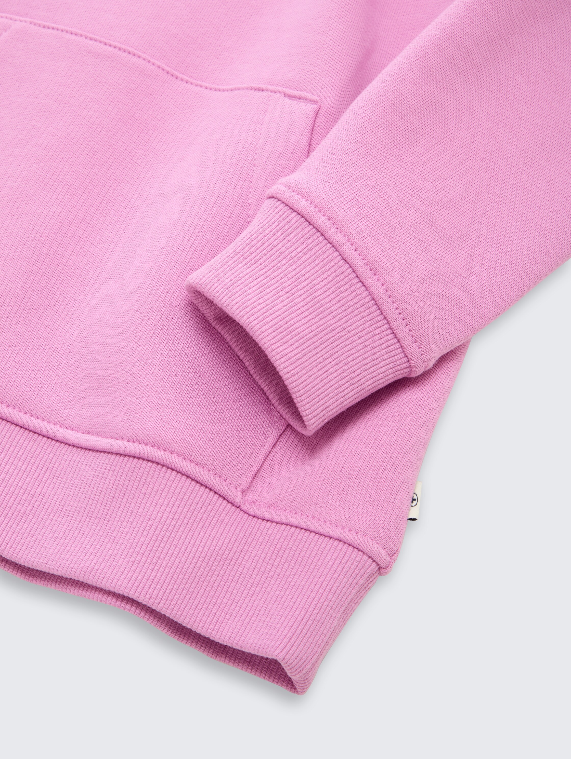 Hoodie Sweatshirt with logo print - flashy_mauve - 