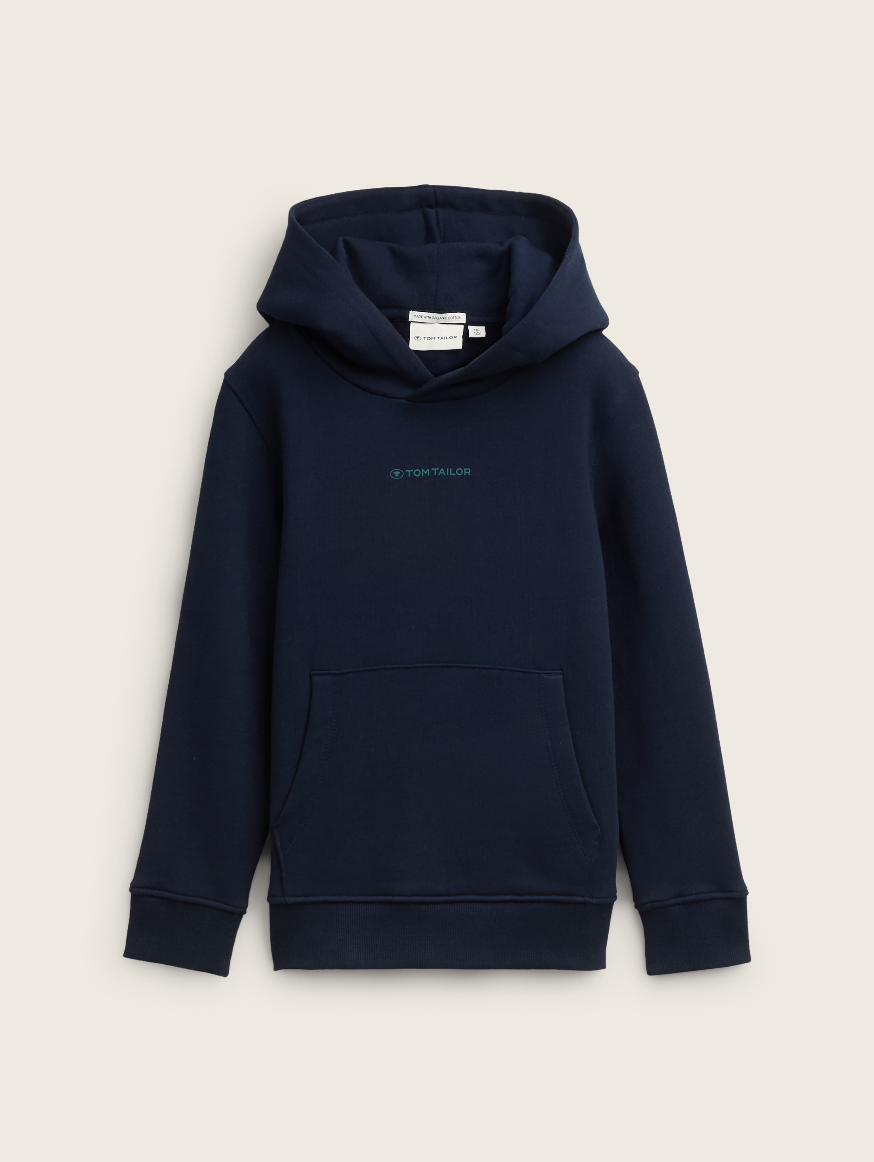 Hoodie Sweatshirt mit Logo-Print von Mini Boys, sky captain blue