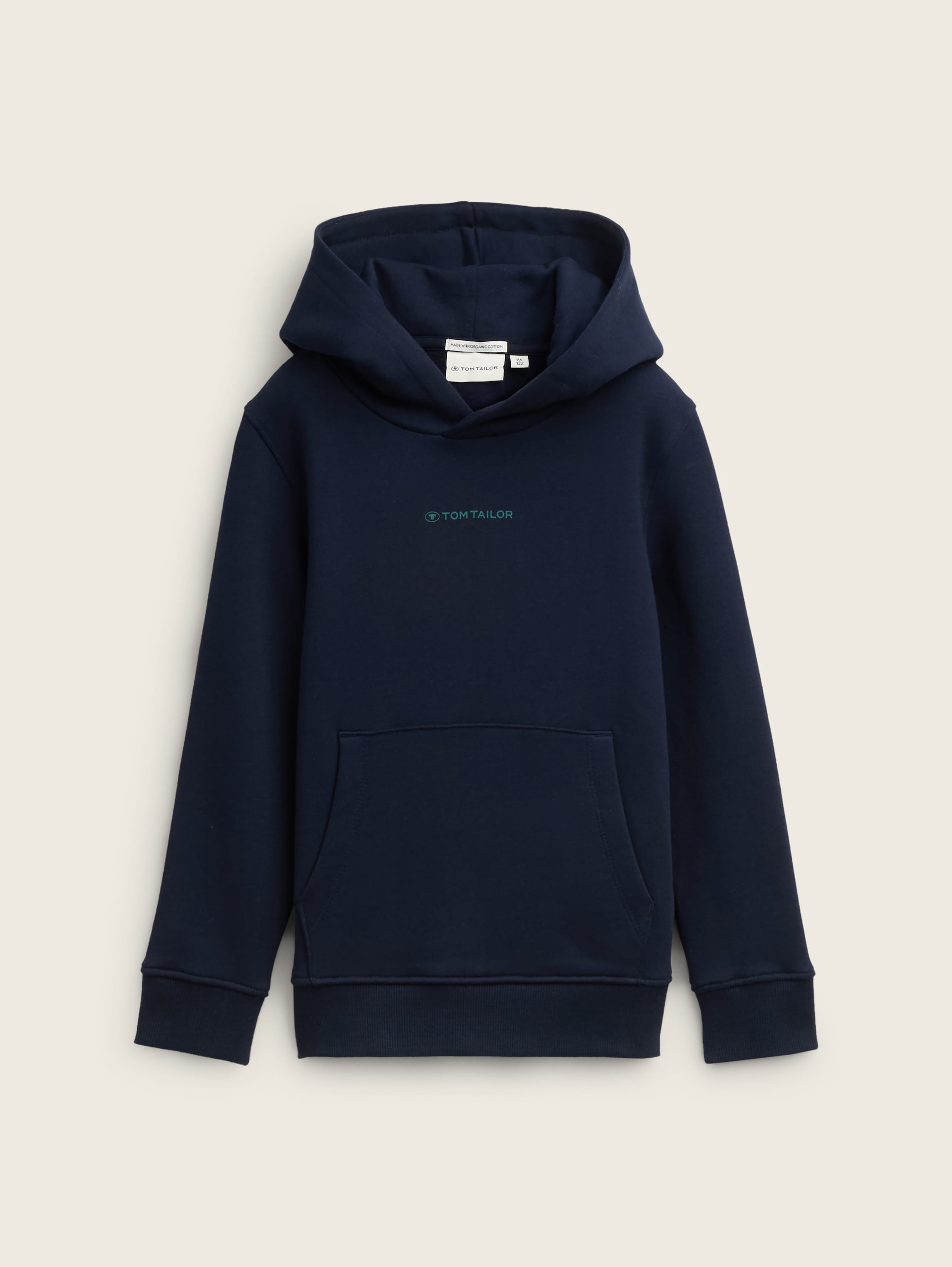 Hoodie sweatshirt met logoprint - sky_captain_blue_1 - 